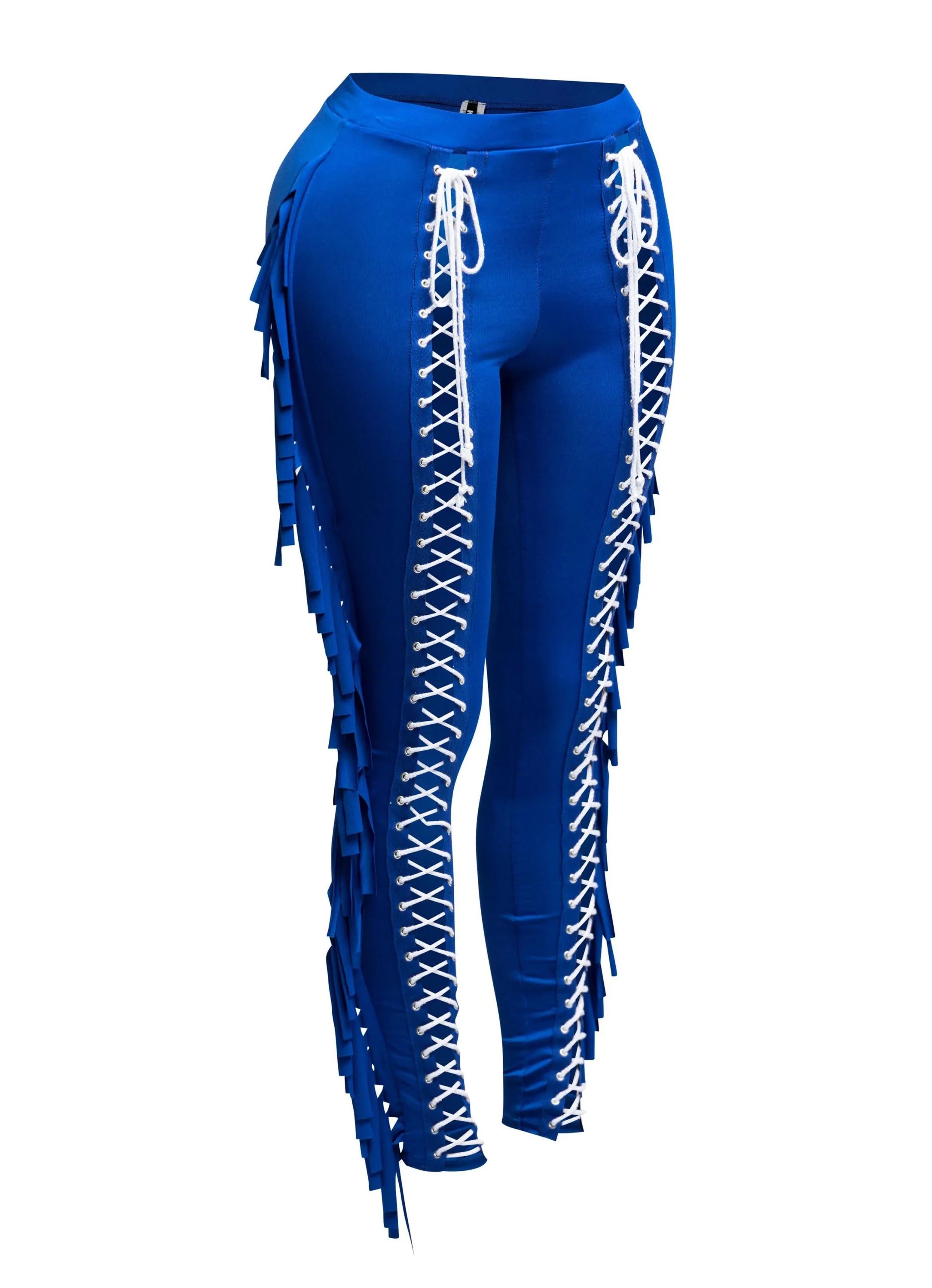 Fringe Play Lace-Up Skinny Pants sold by Bogomore product image thumbnail 2
