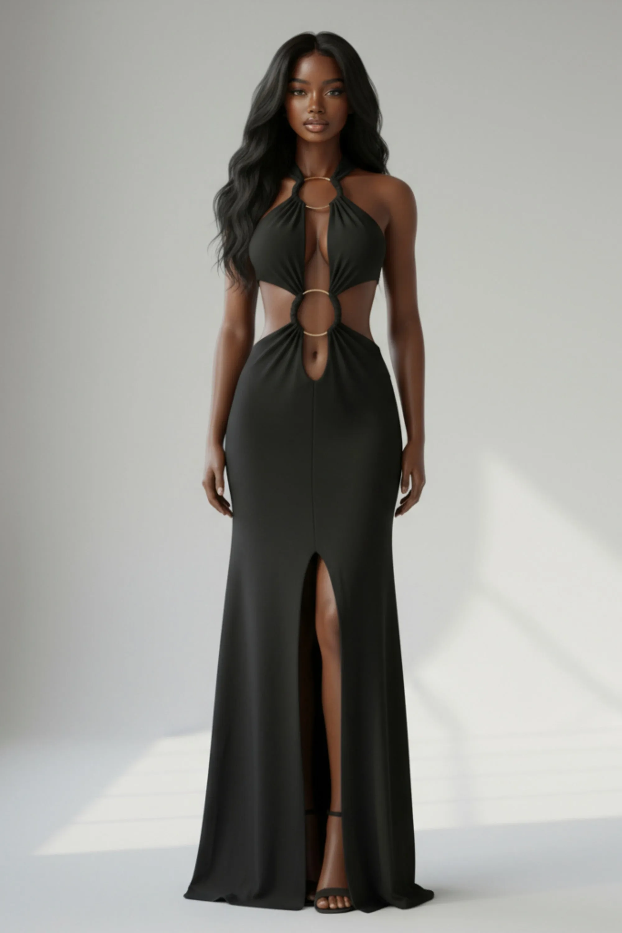 Double Dare Cutout Maxi Dress sold by Bogomore