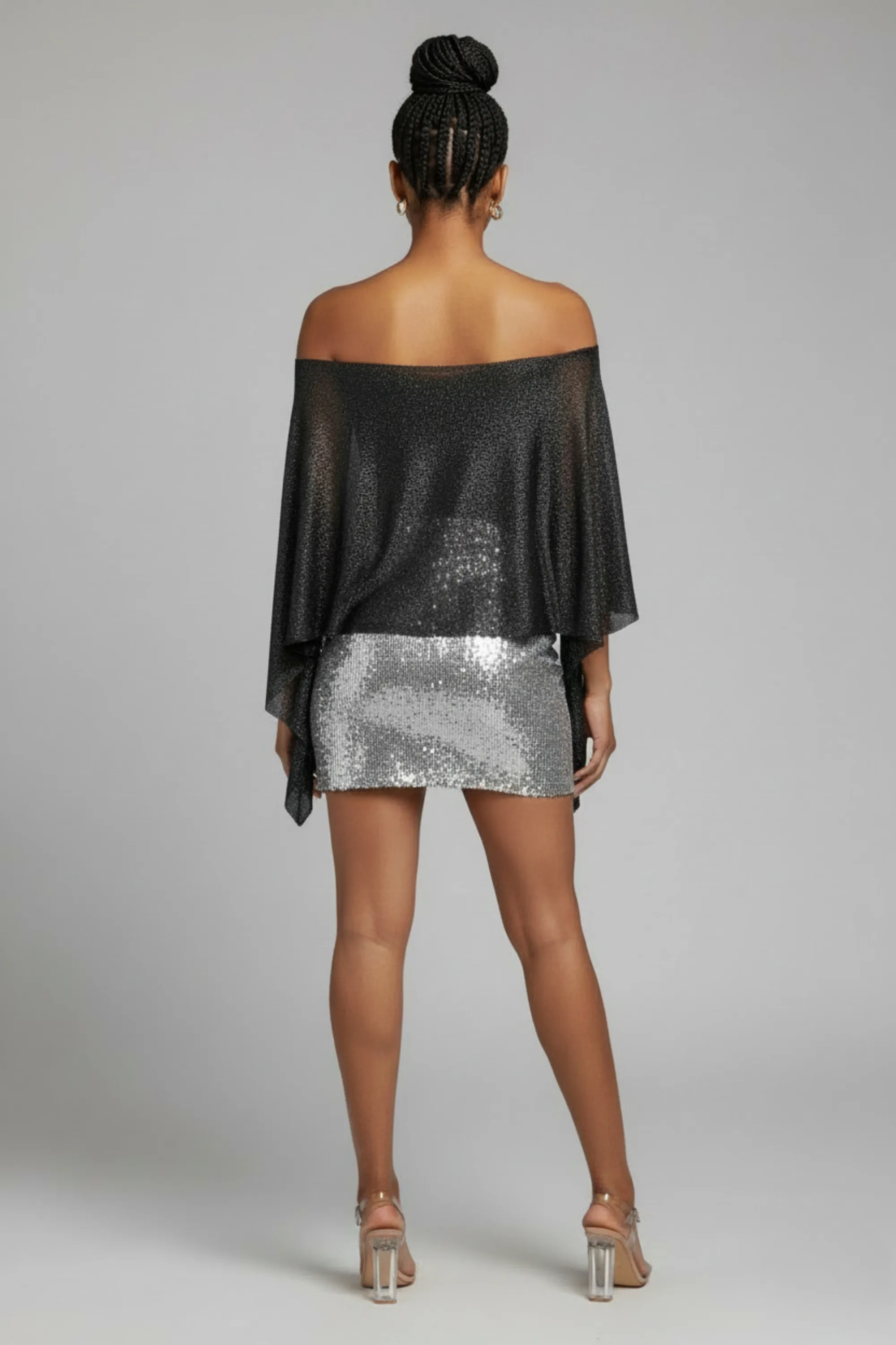 Glow Motion Off Shoulder Shimmer Top sold by Bogomore product image thumbnail 2