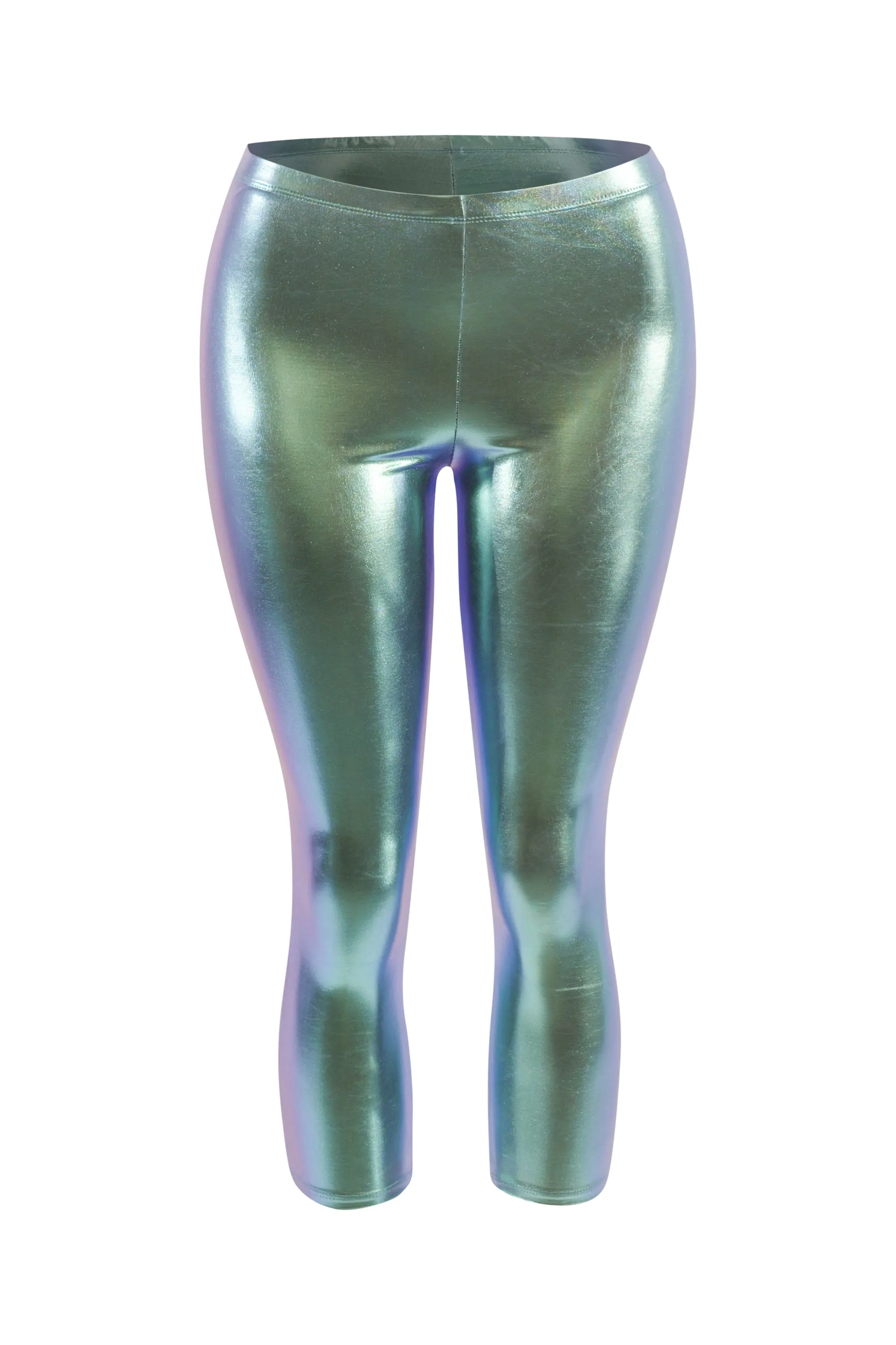 Glow Mode Cropped Liquid Leggings sold by Bogomore