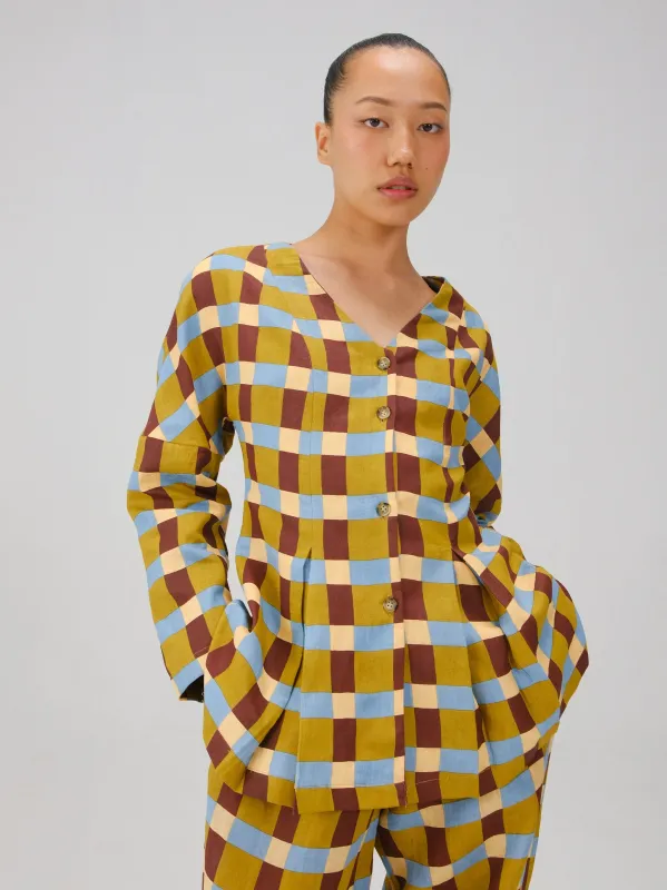 Charlotte Top made by Cord