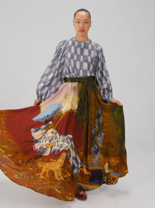 Umbrella Skirt made by Cord