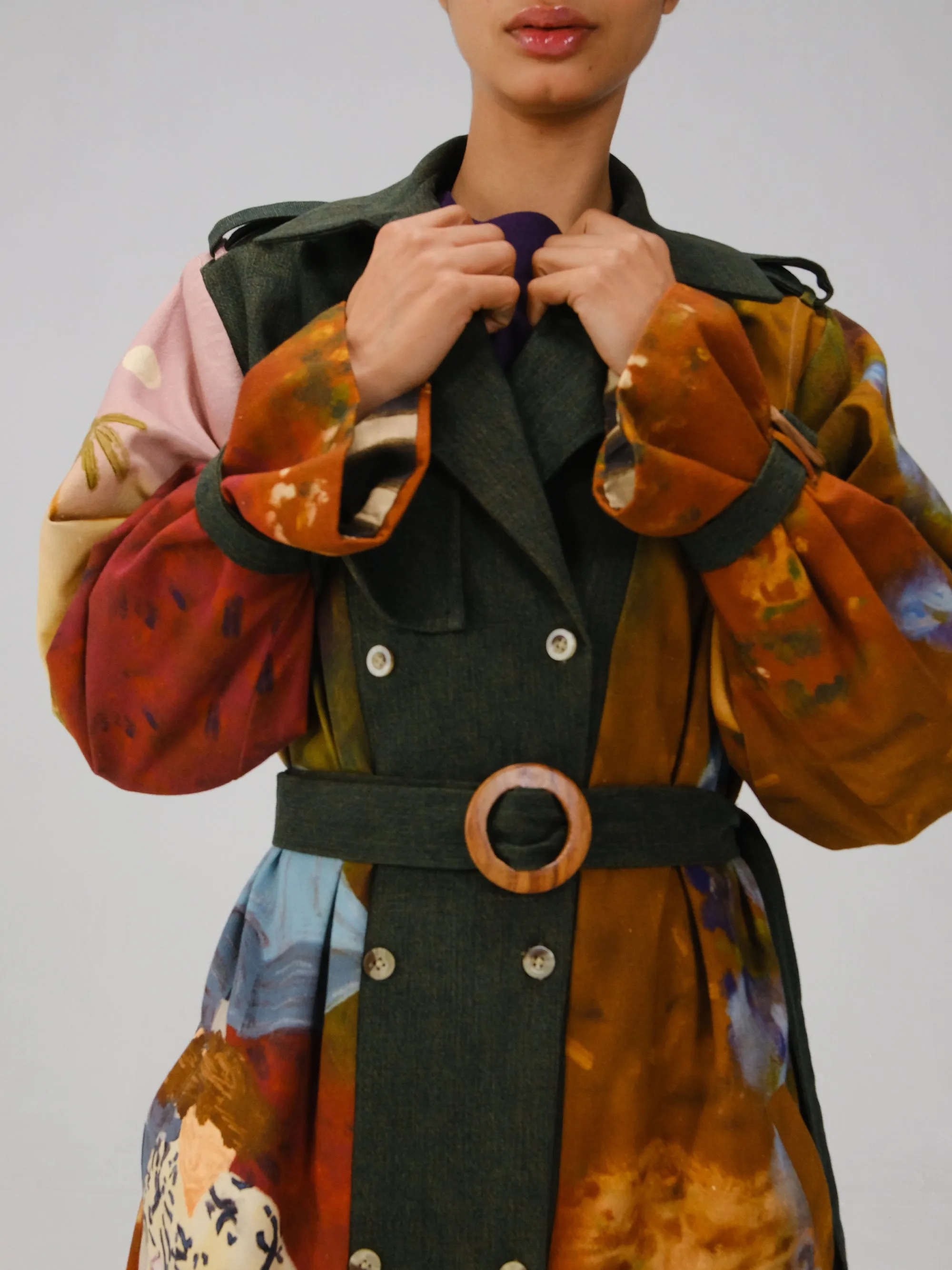 Denim Trench sold by Cord product image thumbnail 5