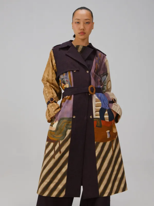Denim Trench made by Cord