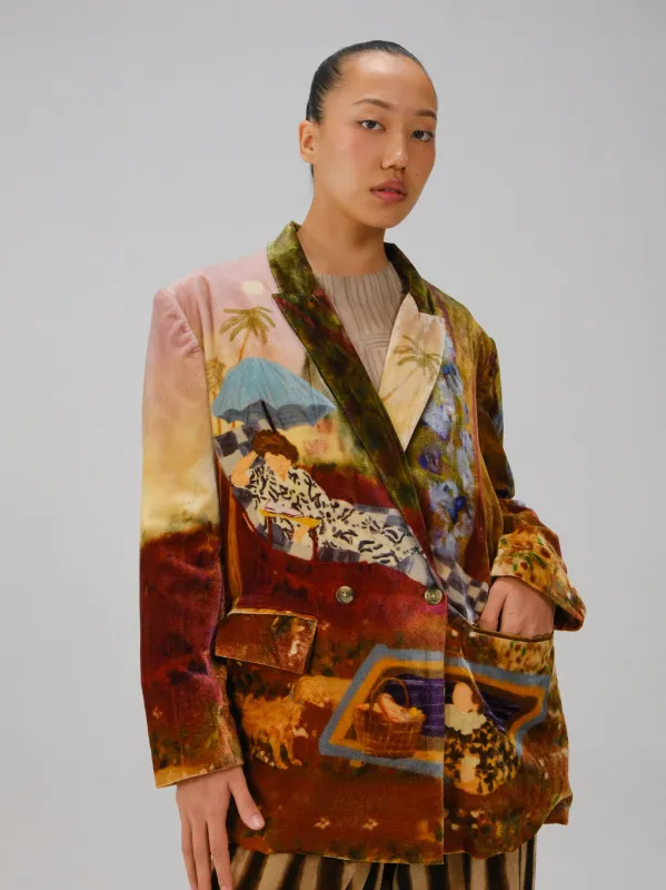 Oversized Blazer made by Cord