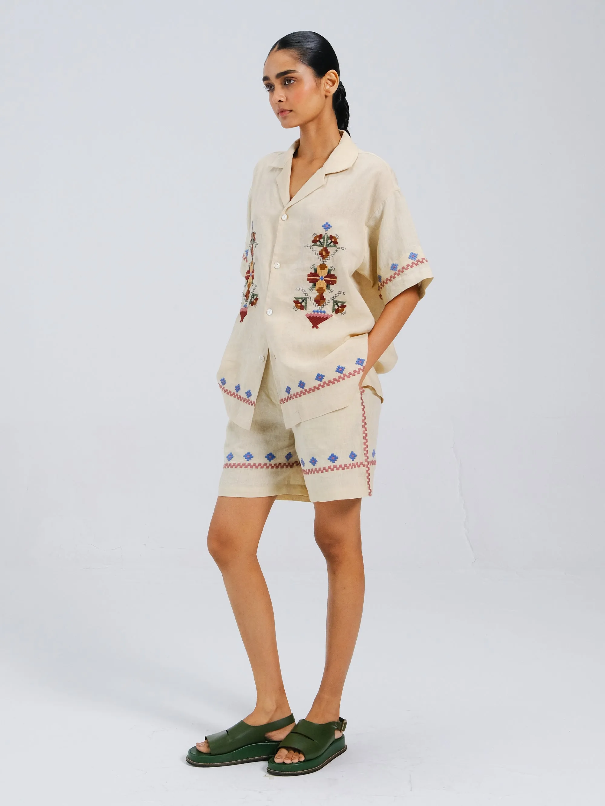 Wide leg shorts sold by Cord product image thumbnail 4