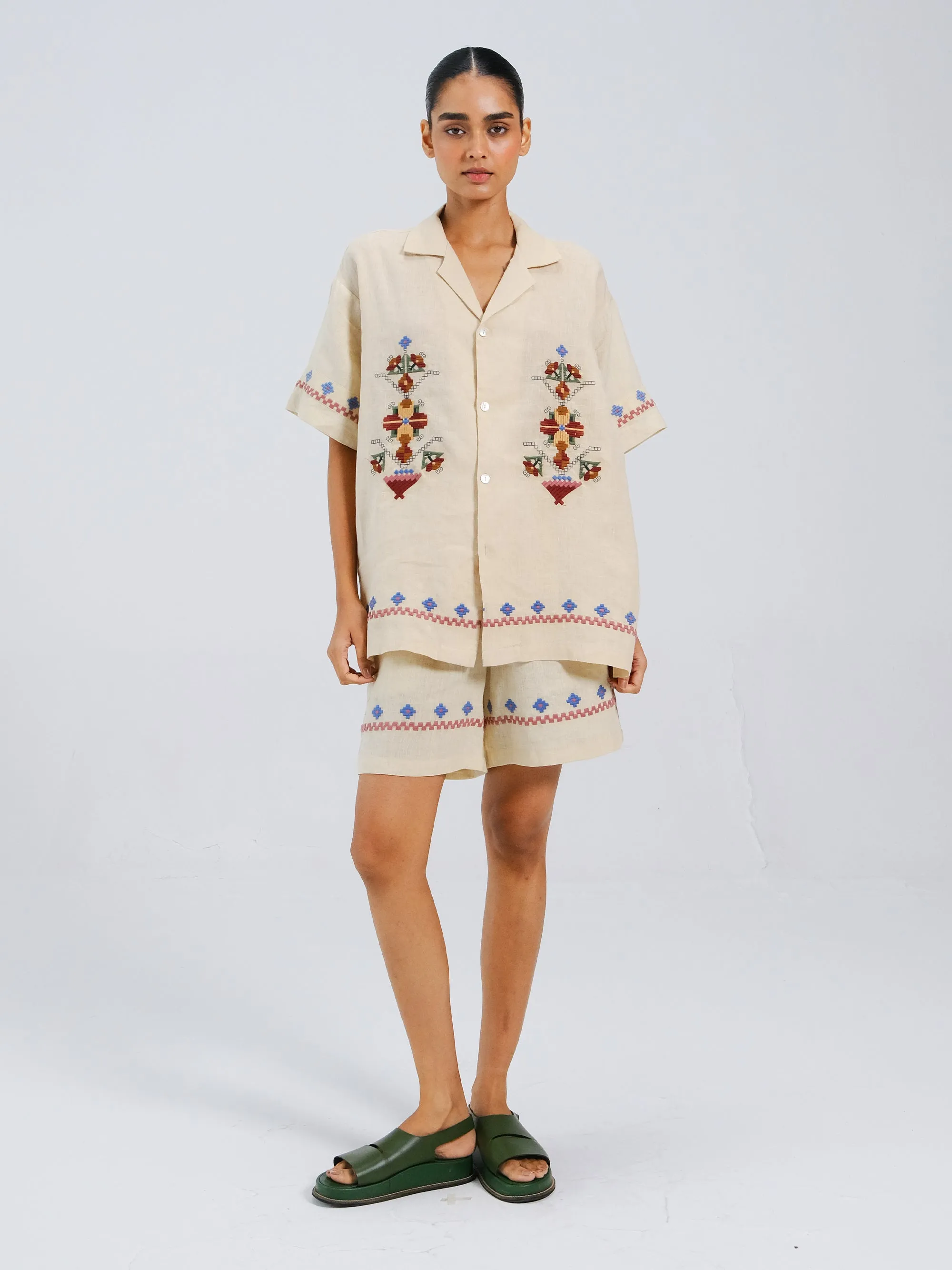 Wide leg shorts sold by Cord product image thumbnail 2