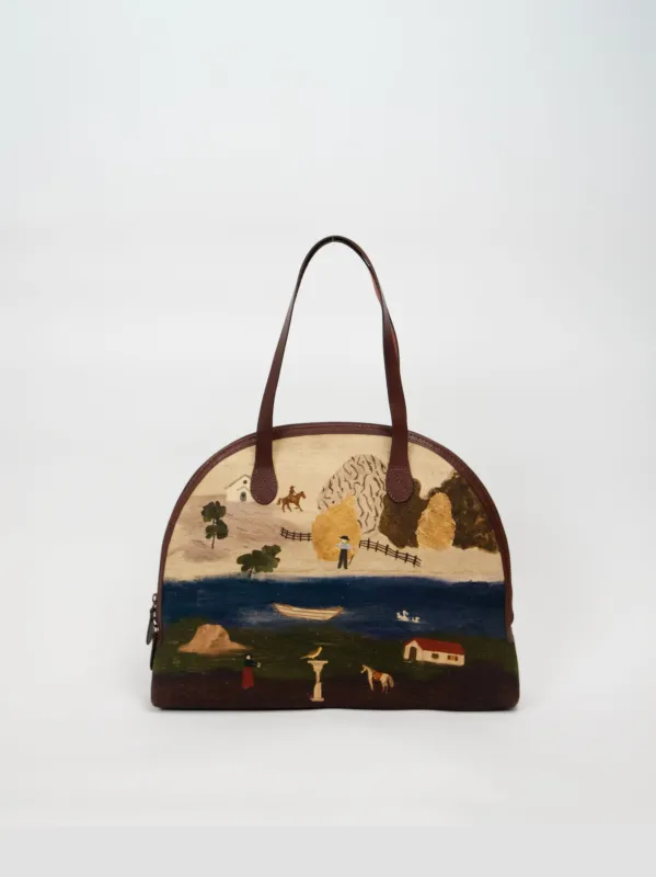 Arched Bag made by Cord