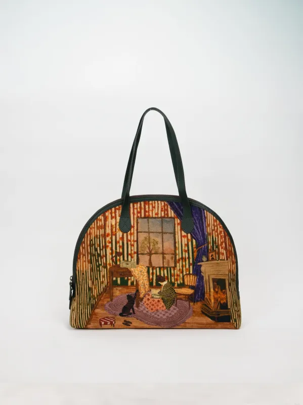 Arched Bag made by Cord