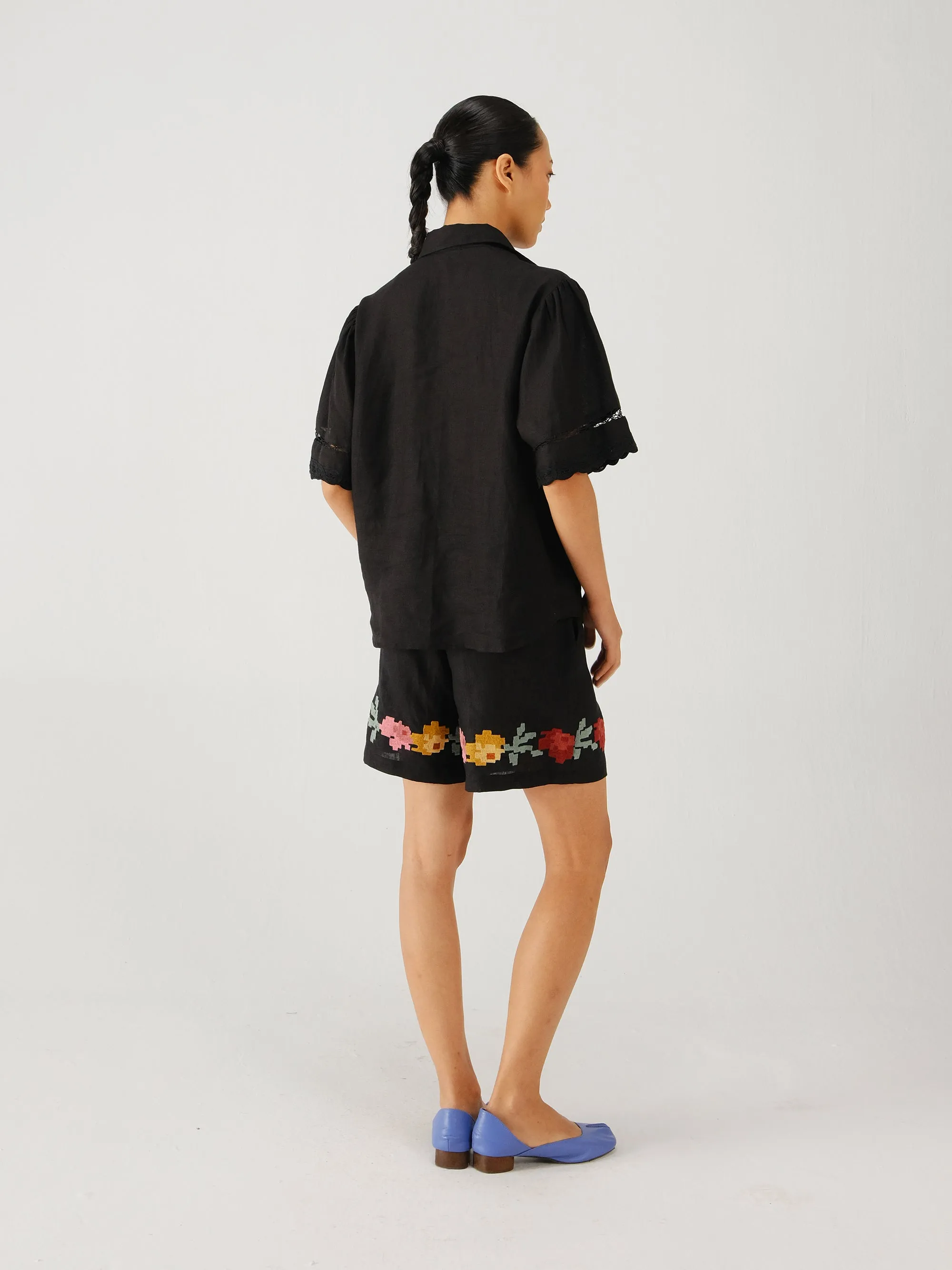 Wide leg shorts sold by Cord product image thumbnail 3
