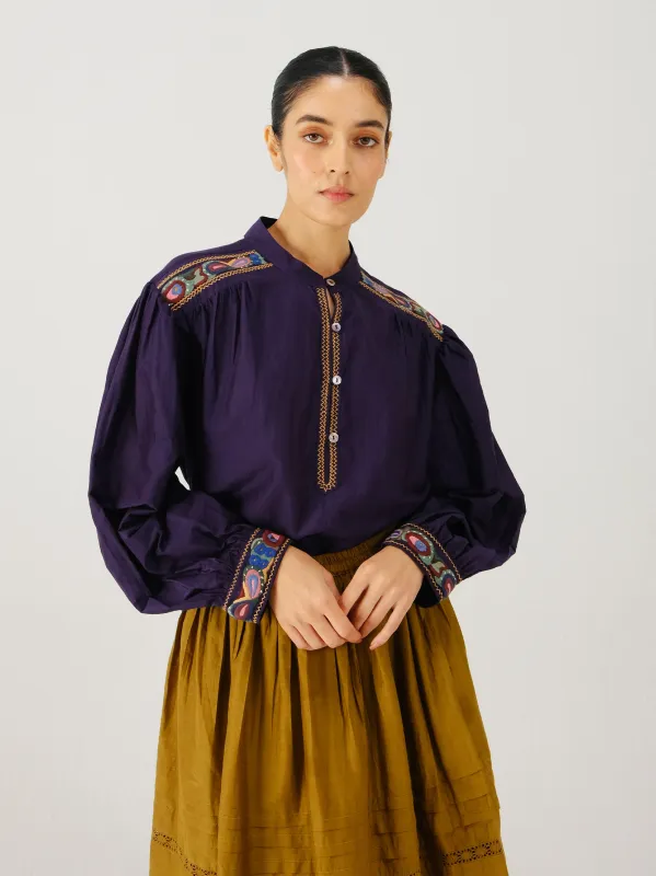 Peasant top made by Cord