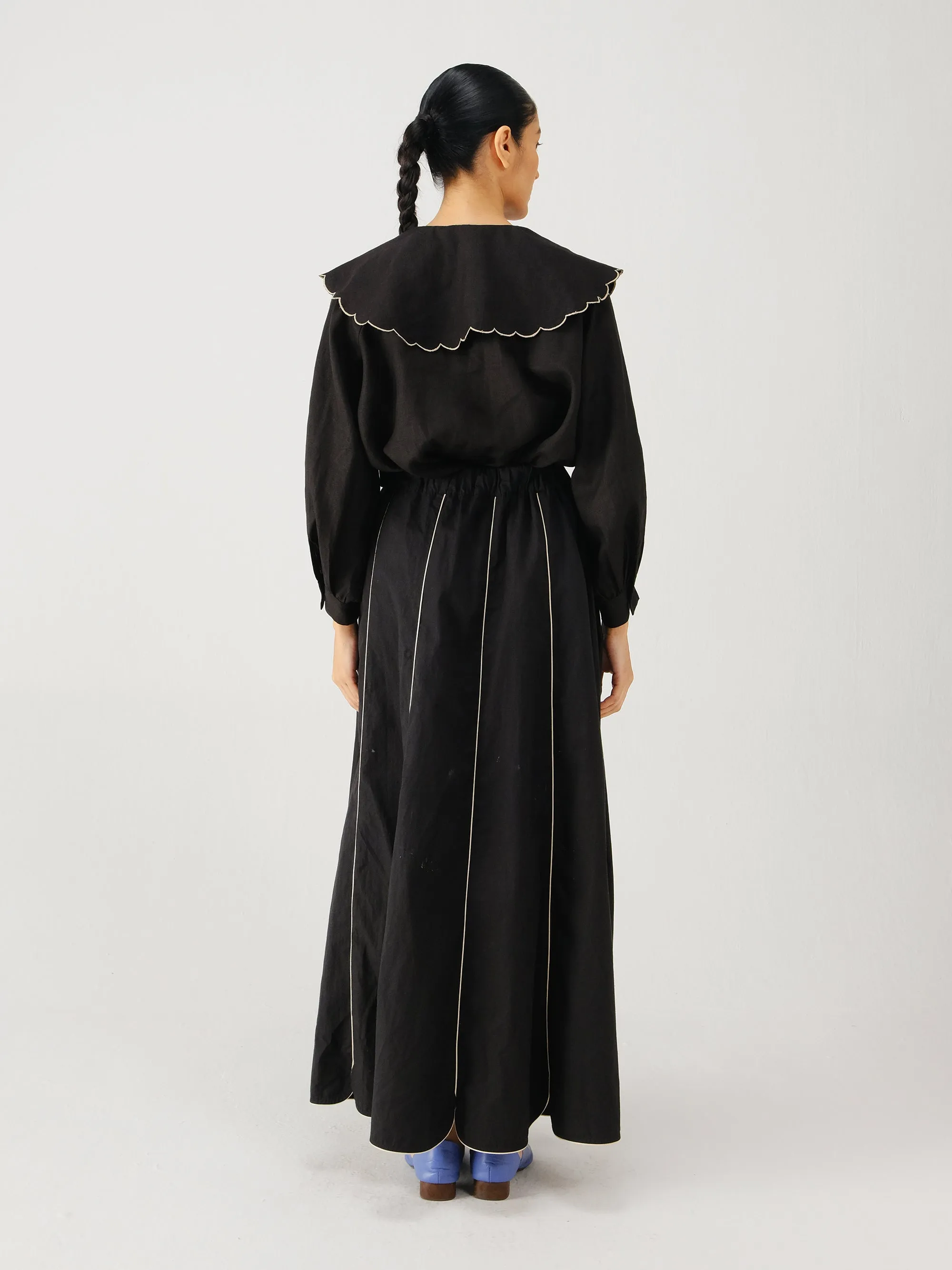 Paneled skirt sold by Cord product image thumbnail 3