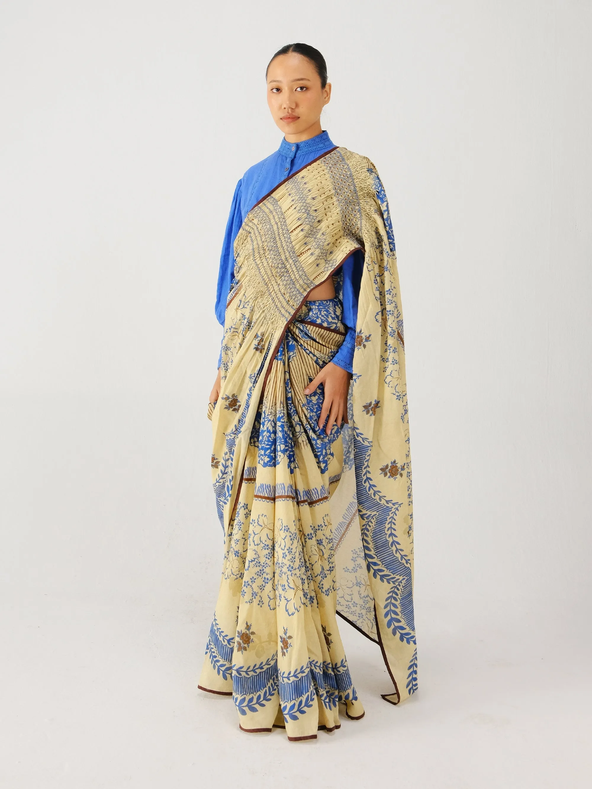 Smocked Saree + Top sold by Cord product image thumbnail 3