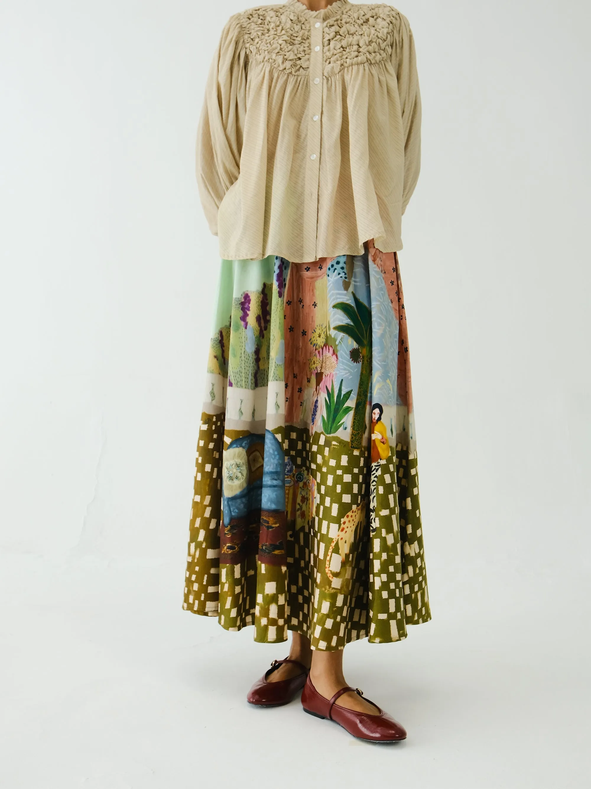 Circle Skirt sold by Cord product image thumbnail 3