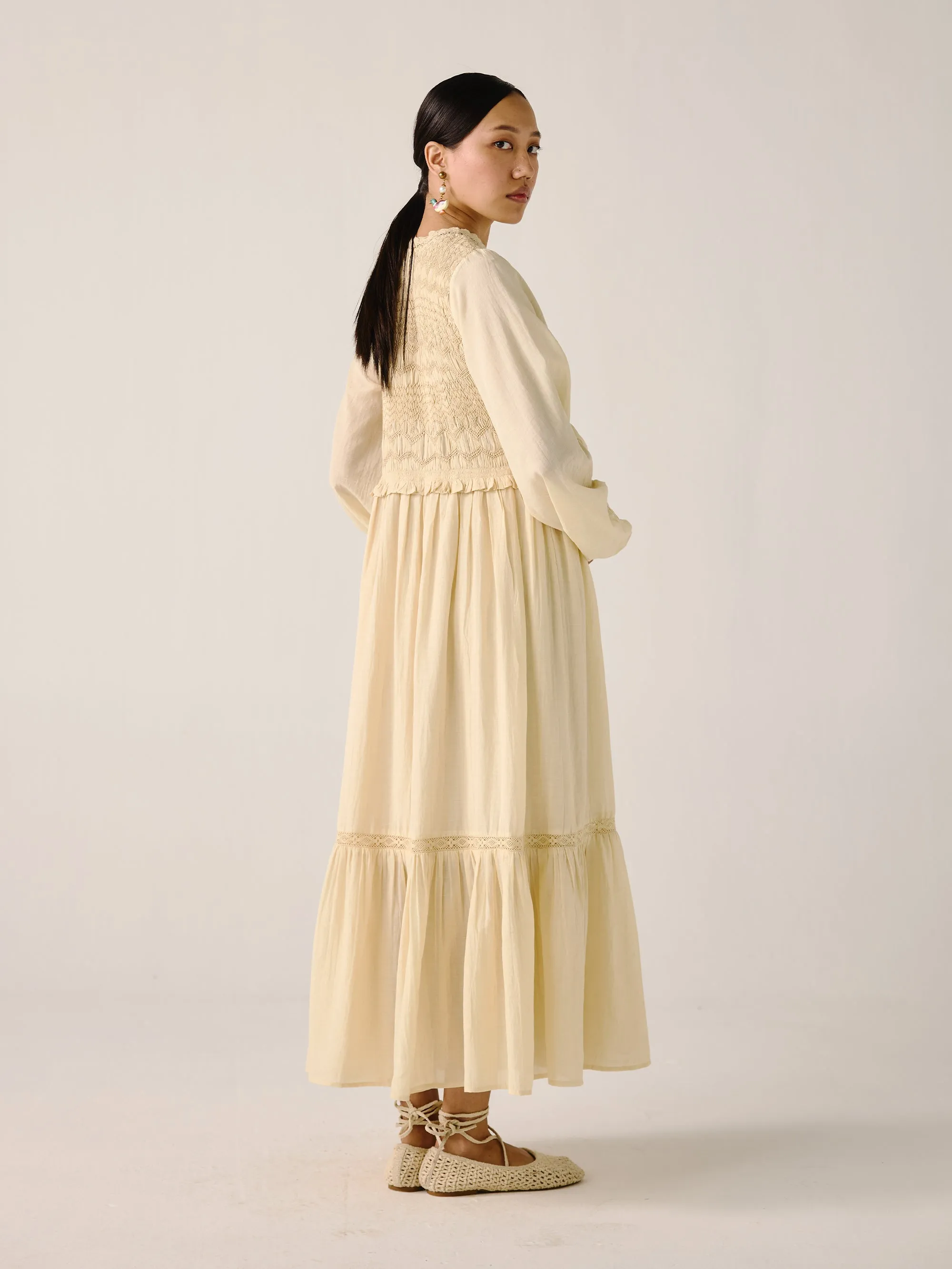 Heart Smocked Dress sold by Cord product image thumbnail 4