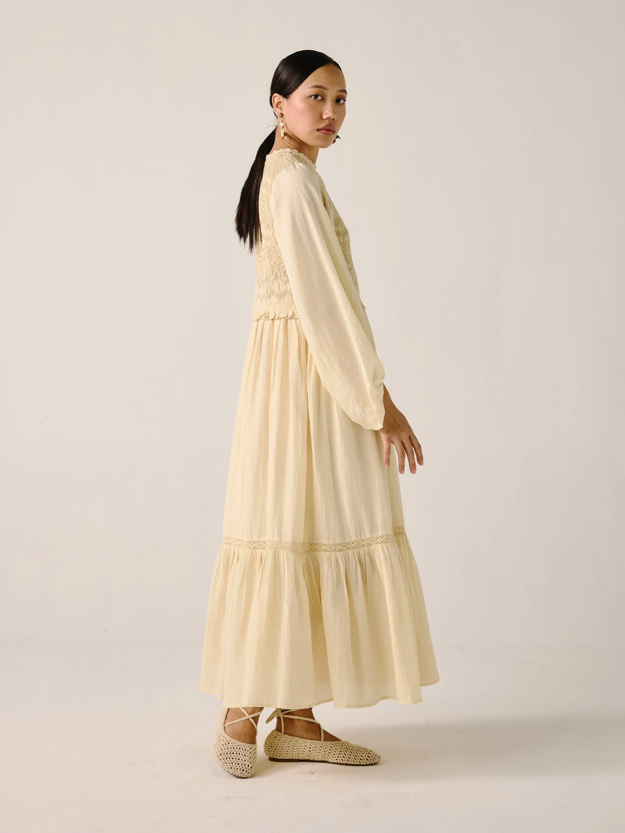 Heart Smocked Dress sold by Cord product image thumbnail 5