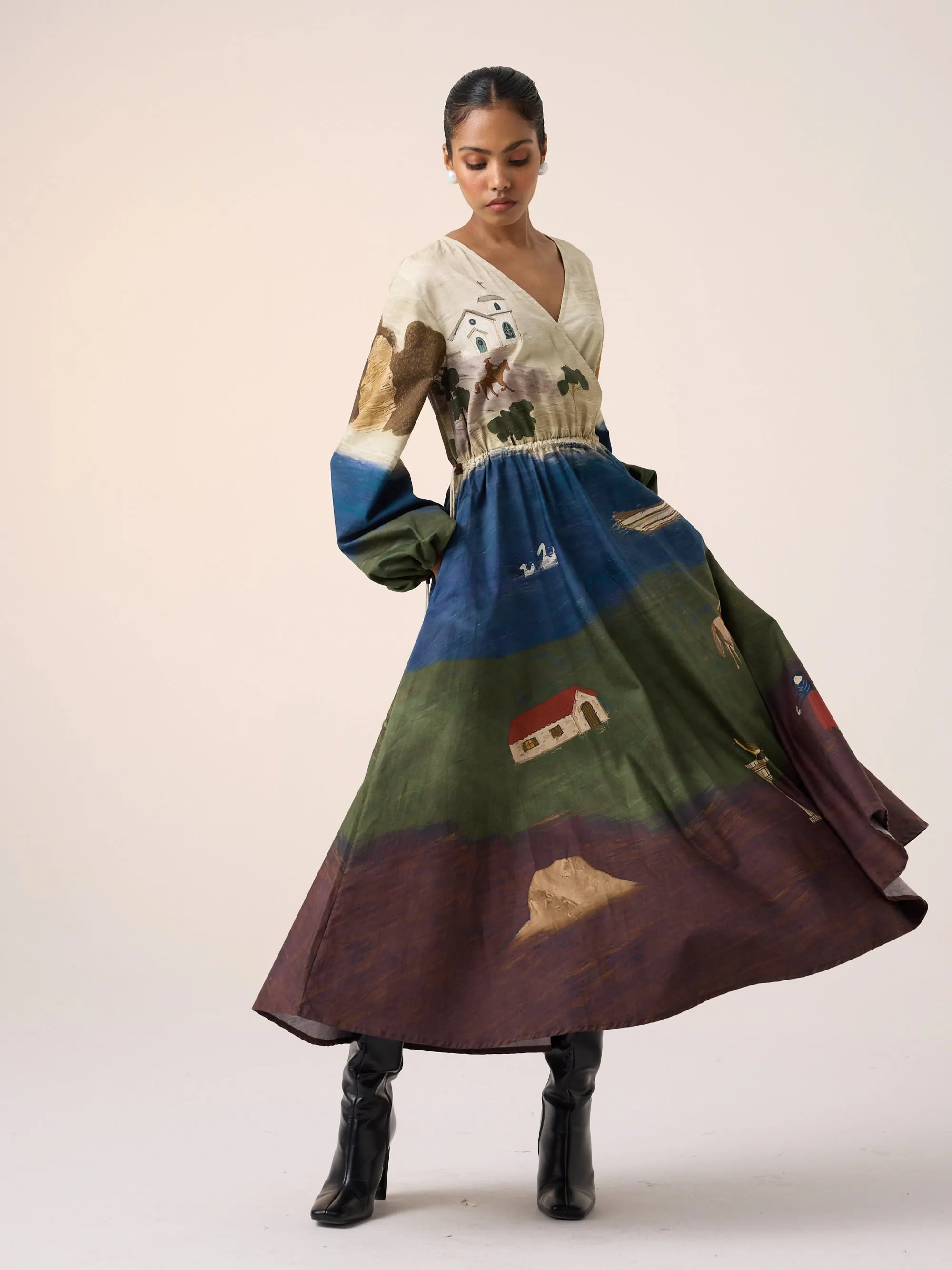 Drawstring Dress sold by Cord product image thumbnail 3