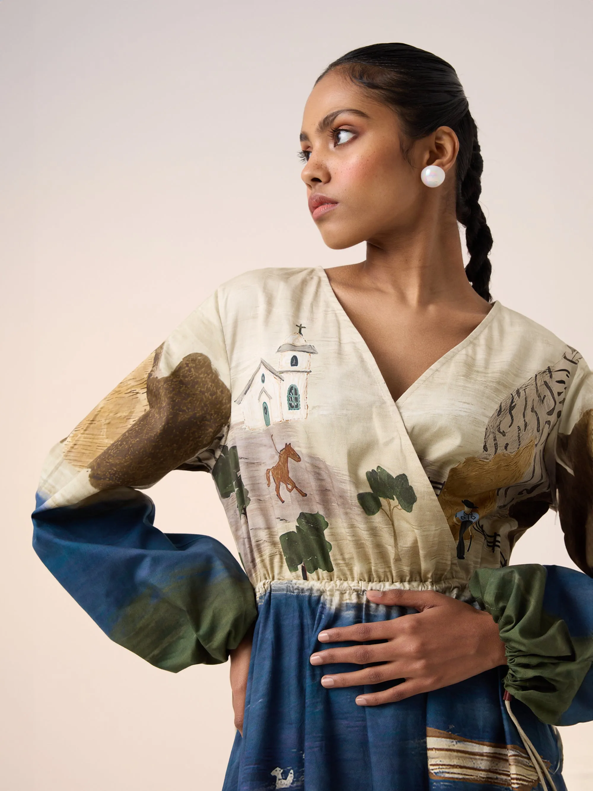 Drawstring Dress sold by Cord product image thumbnail 4