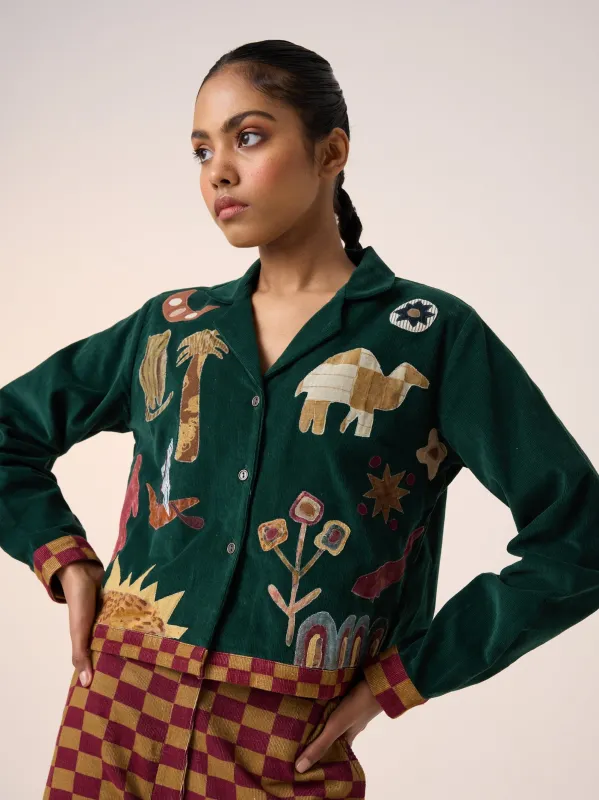 Crop Shirt made by Cord