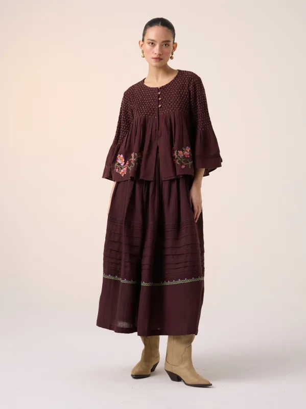 Pintuck Skirt sold by Cord