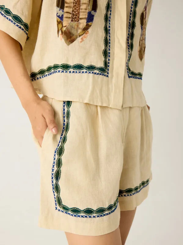 Applique Shorts sold by Cord