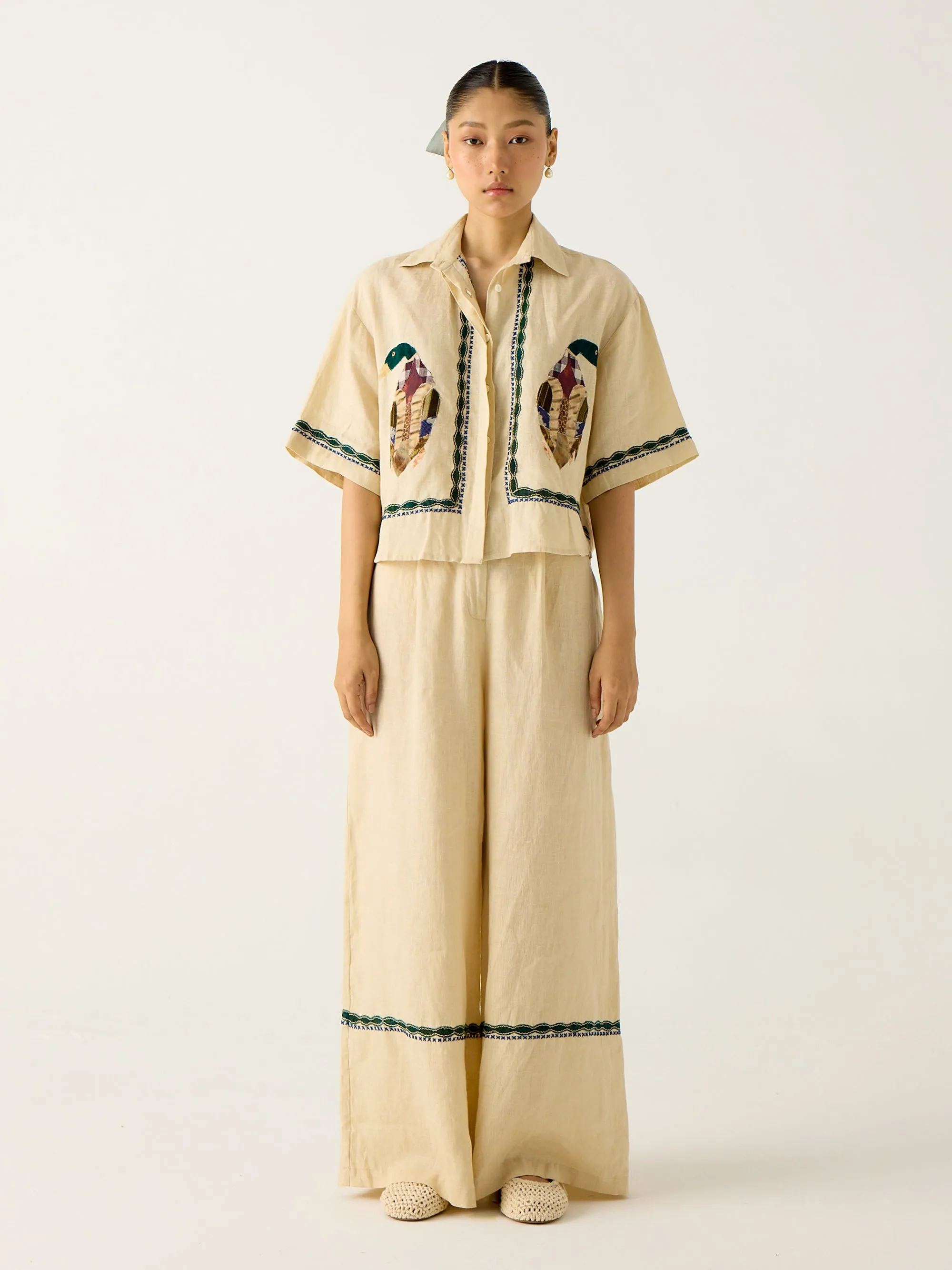 Applique Pants sold by Cord