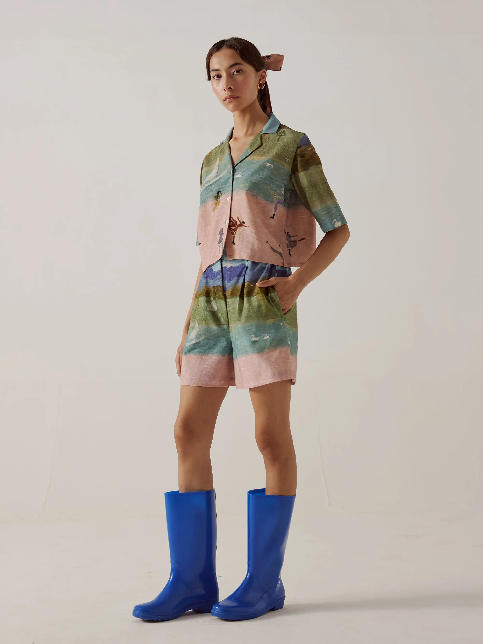 Crop Shirt sold by Cord product image thumbnail 3