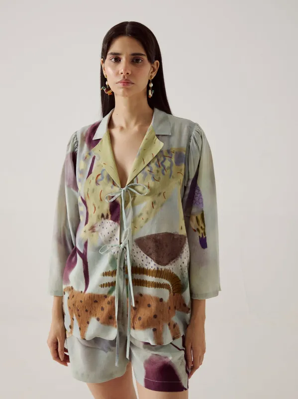 Front Tie Shirt sold by Cord