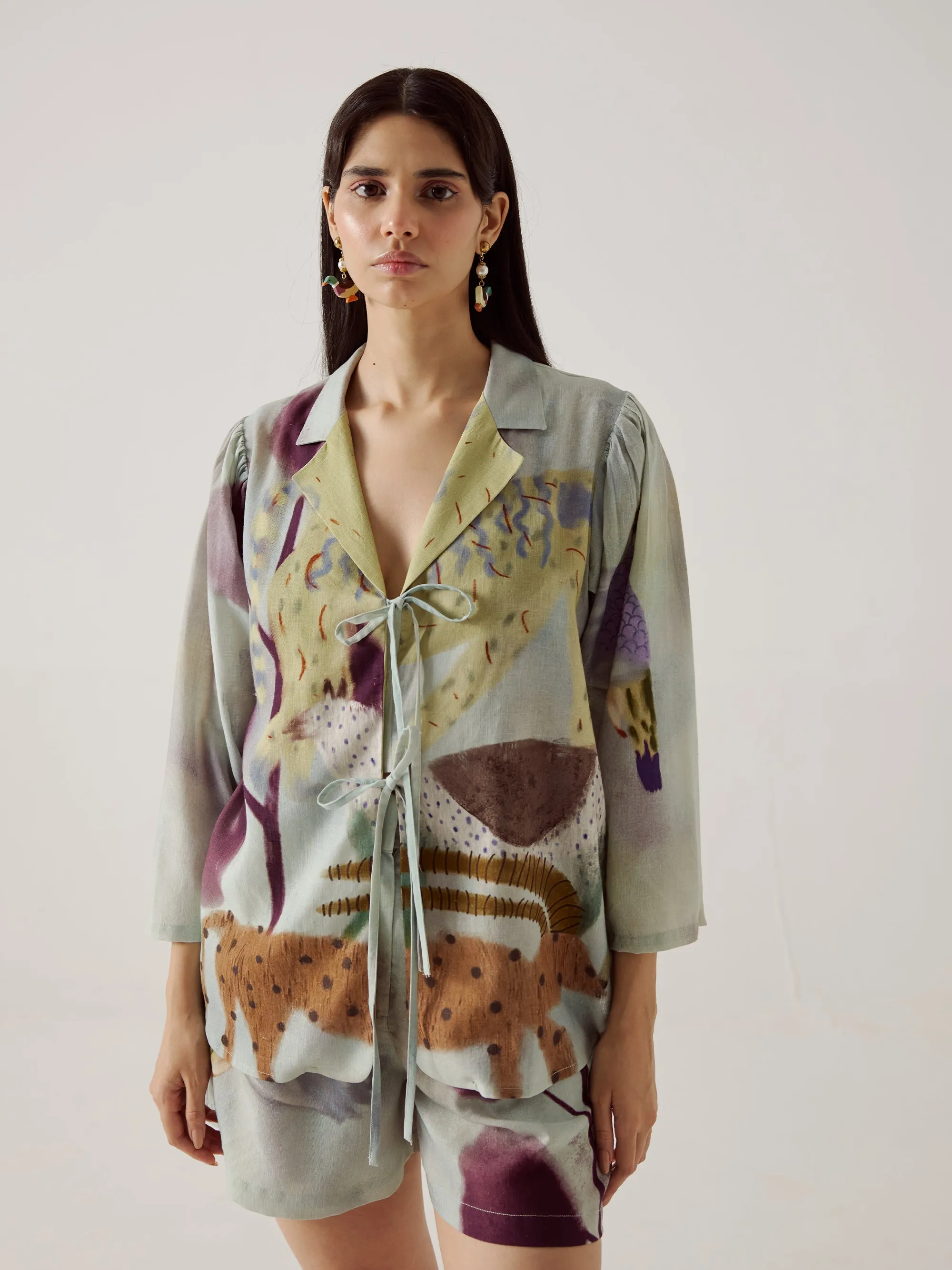 Front Tie Shirt sold by Cord