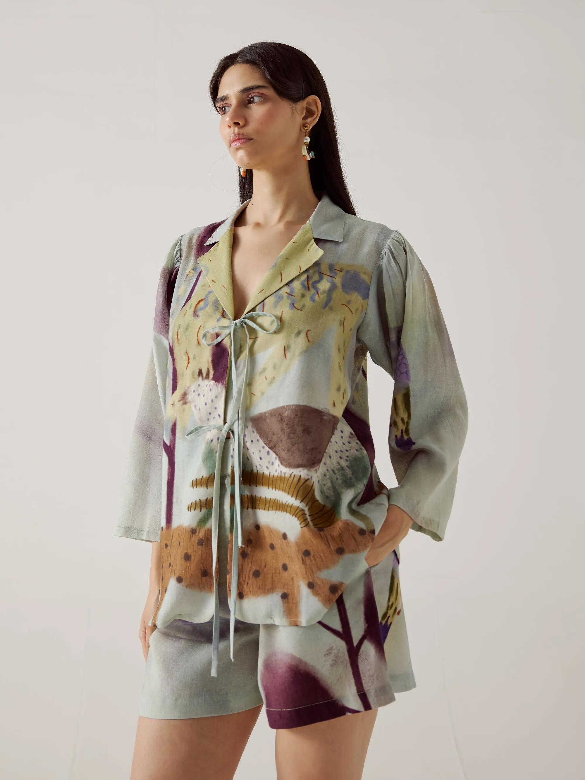 Front Tie Shirt sold by Cord product image thumbnail 5