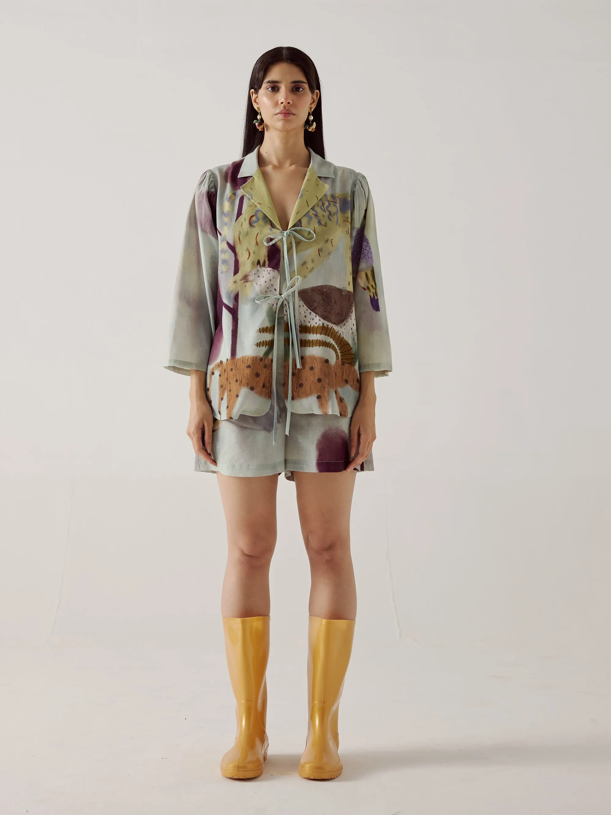 Front Tie Shirt sold by Cord product image thumbnail 2