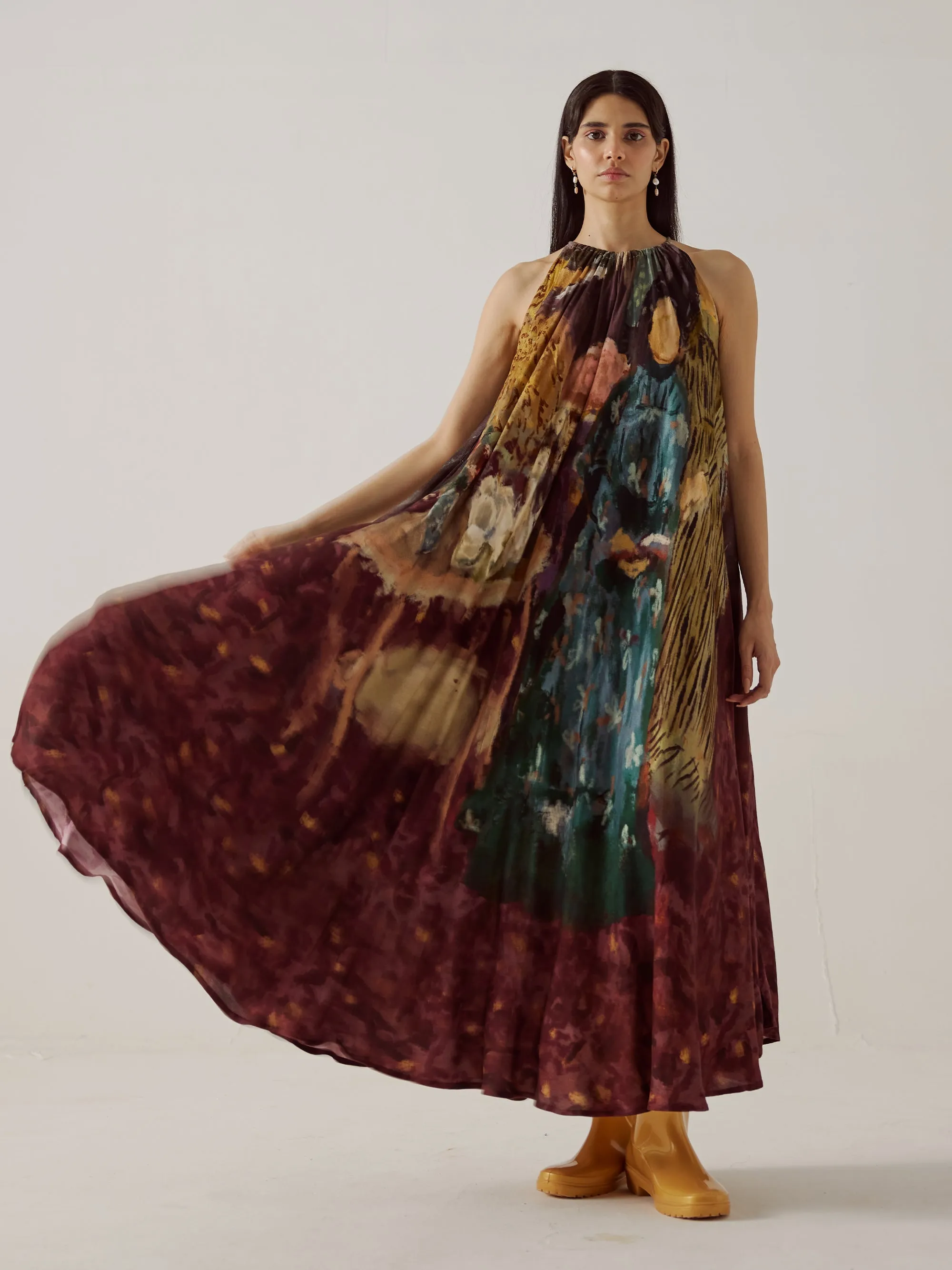 Circle Dress Long sold by Cord product image thumbnail 4