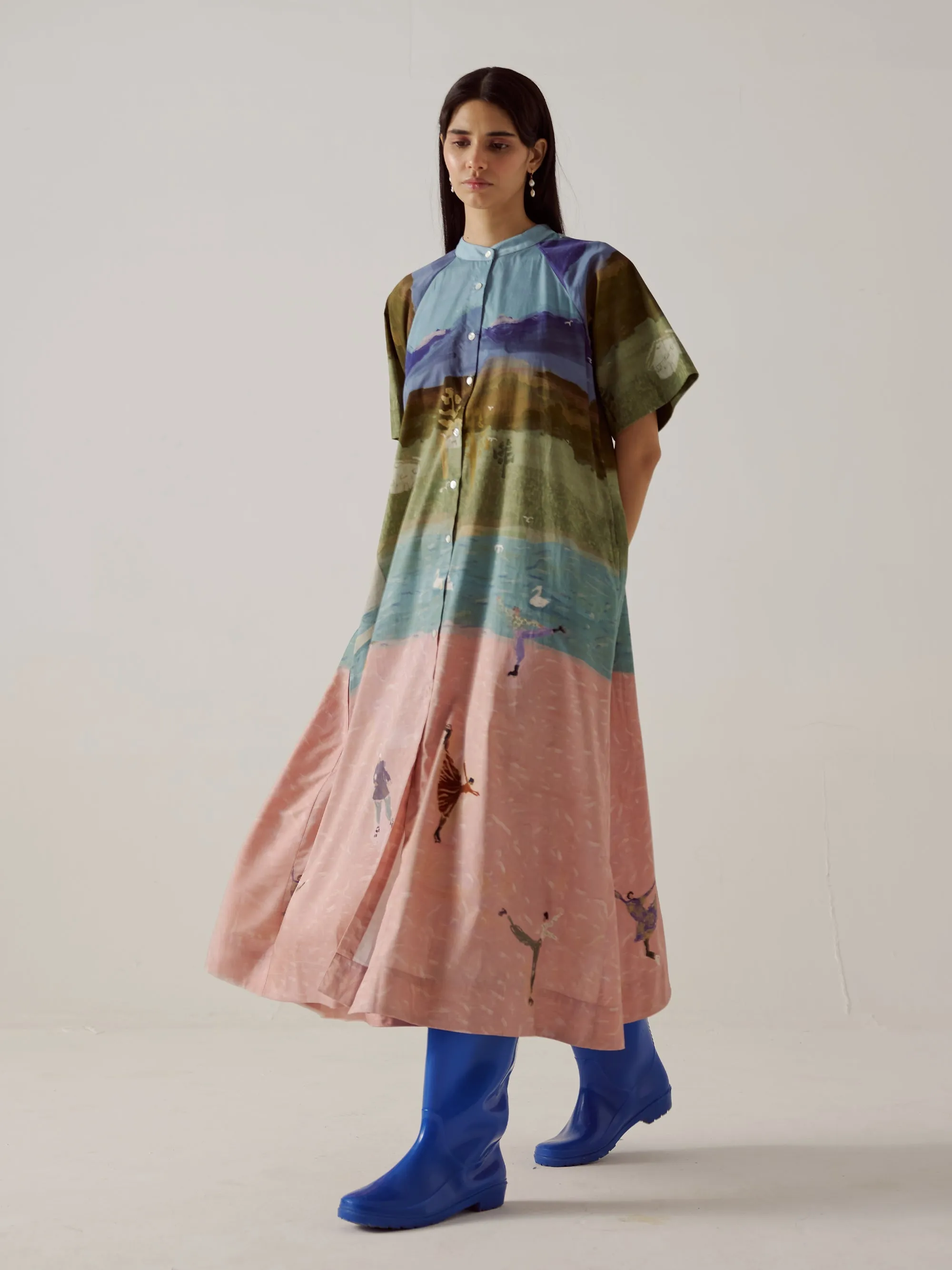 A-Line Long Dress sold by Cord product image thumbnail 4