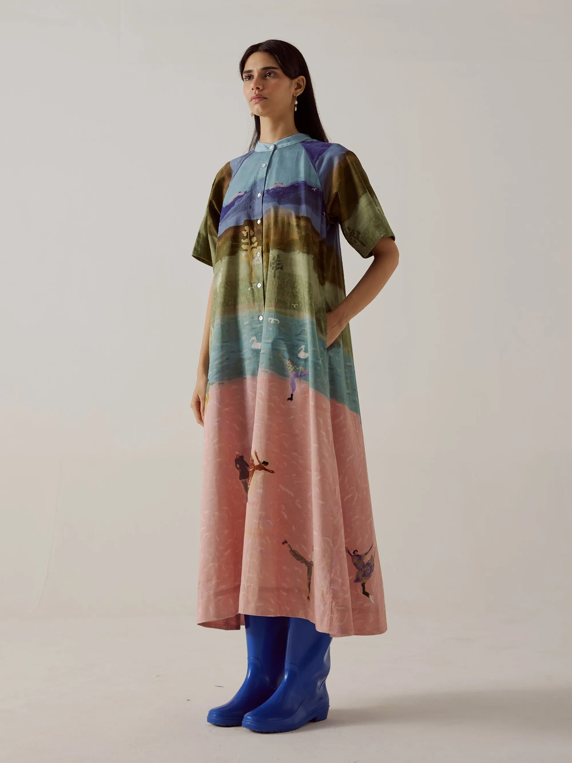 A-Line Long Dress sold by Cord product image thumbnail 2
