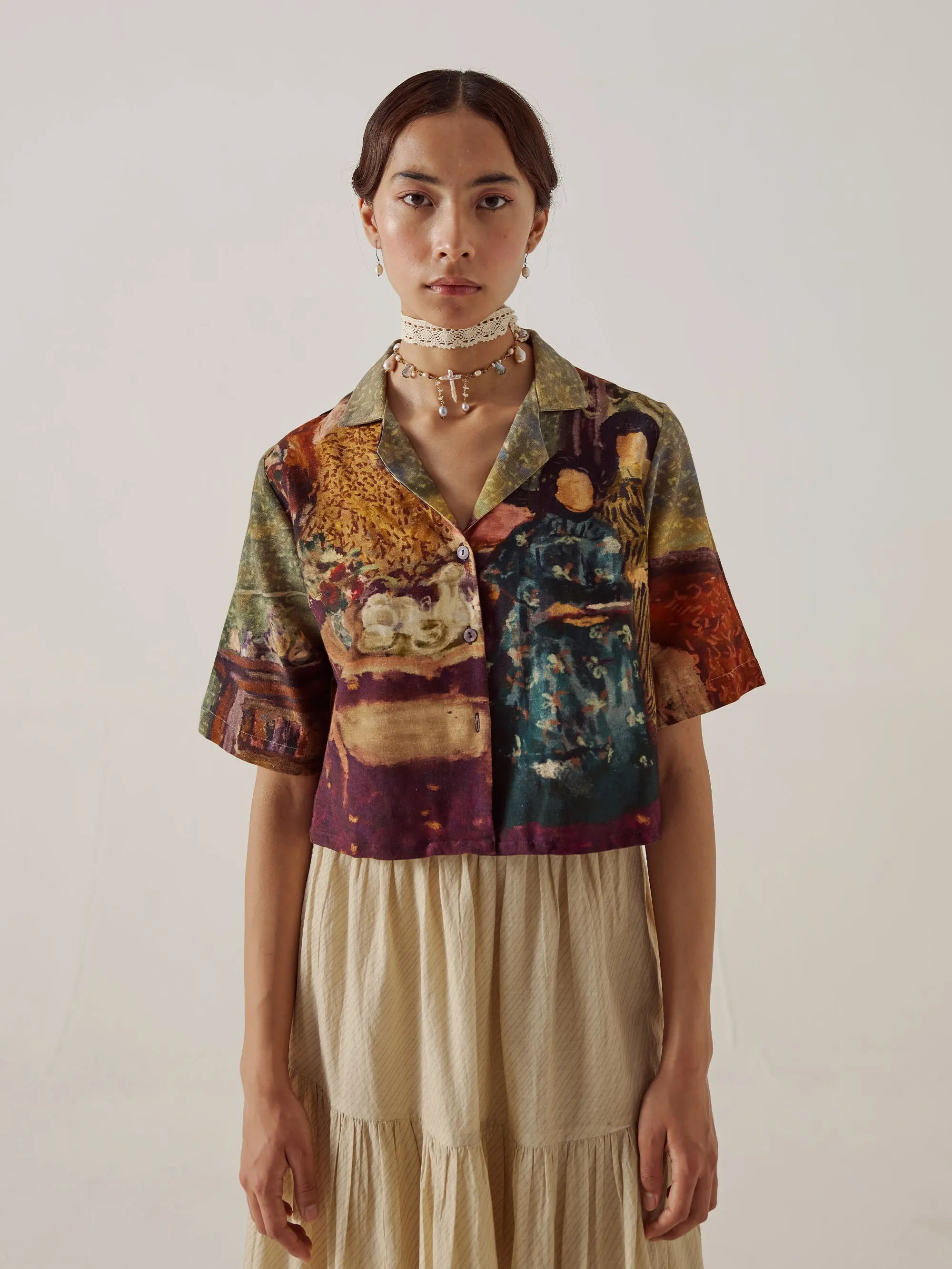 Crop Shirt sold by Cord product image thumbnail 5