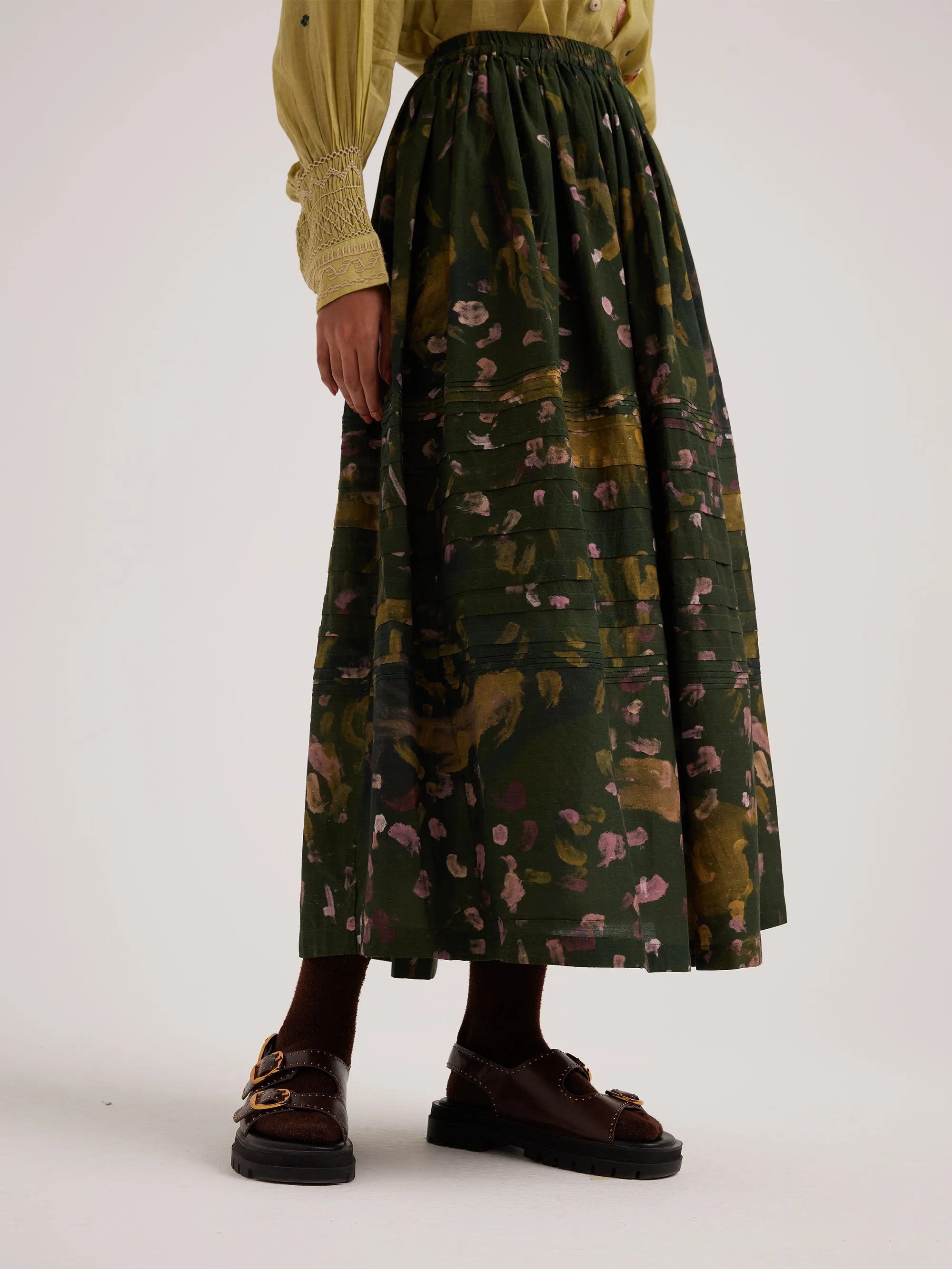 Pintuck Skirt sold by Cord product image thumbnail 4