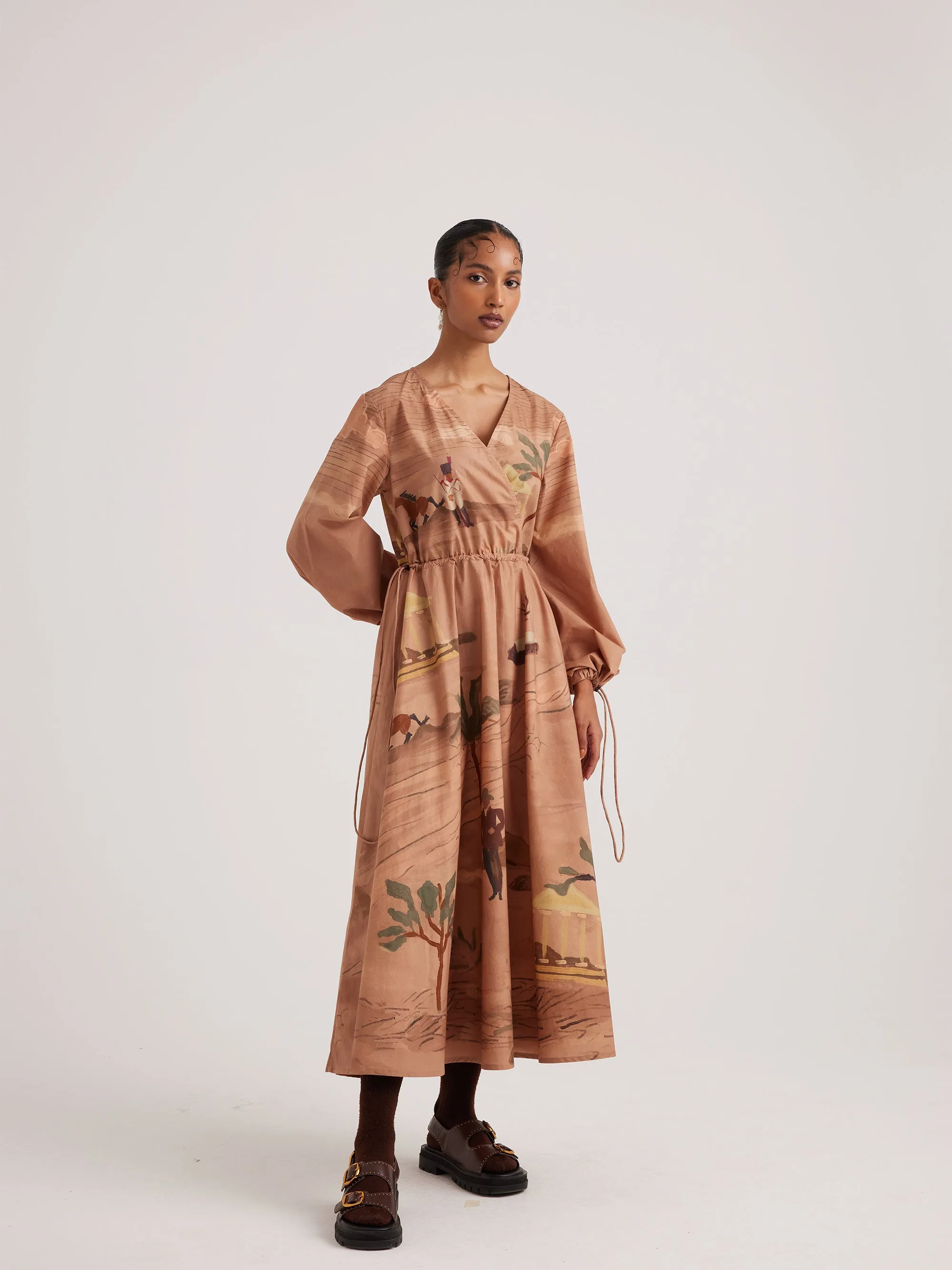 Drawstring Dress sold by Cord product image thumbnail 4