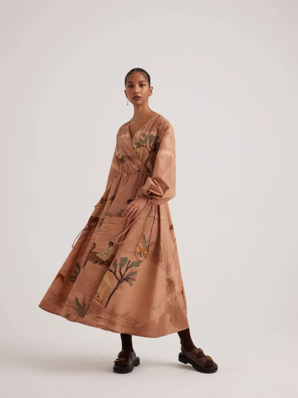 Drawstring Dress made by Cord