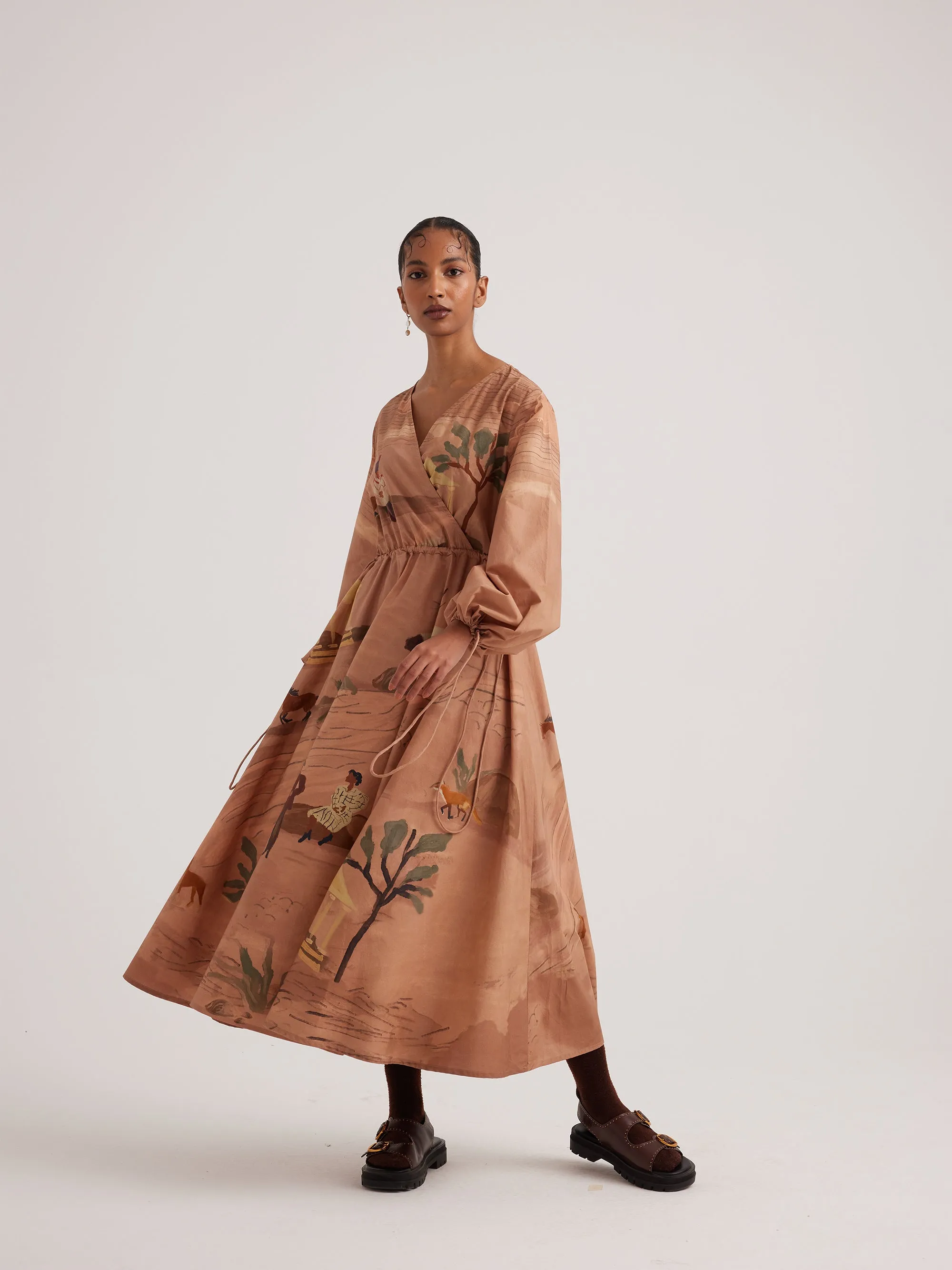 Drawstring Dress sold by Cord