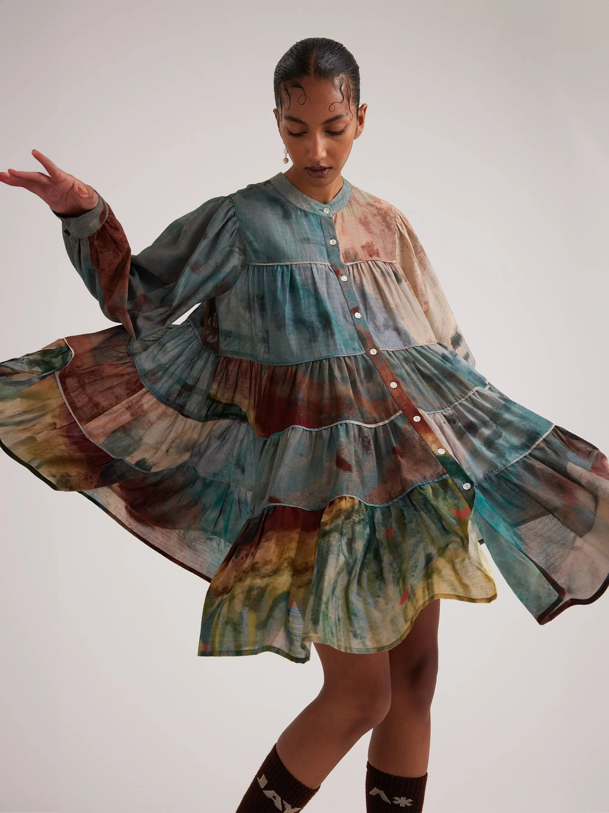 Tier Dress sold by Cord product image thumbnail 4