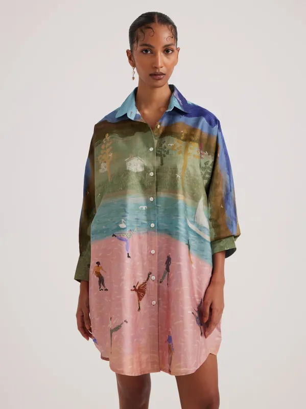 Como Long Shirt made by Cord