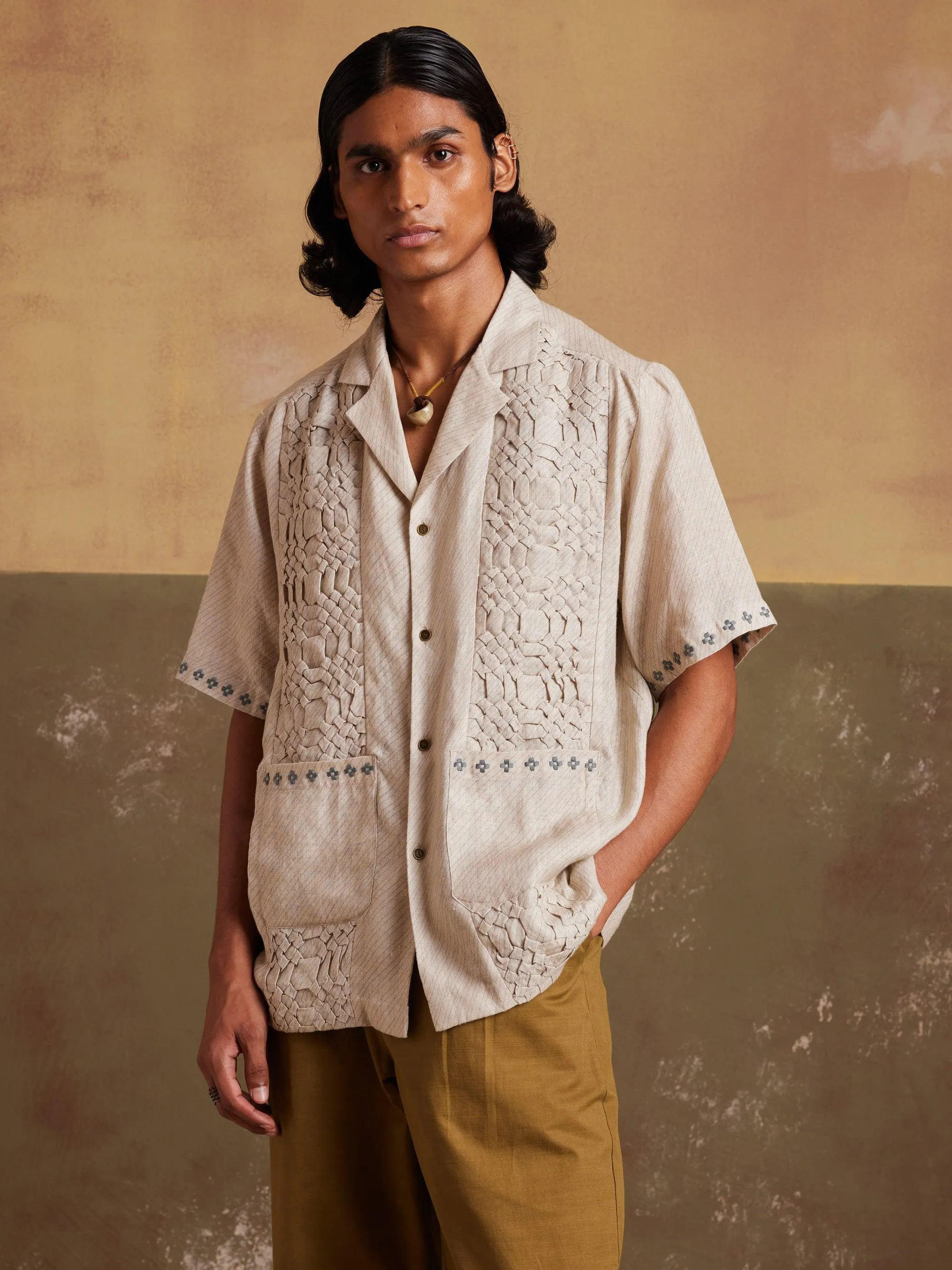 Smocked Shirt sold by Cord