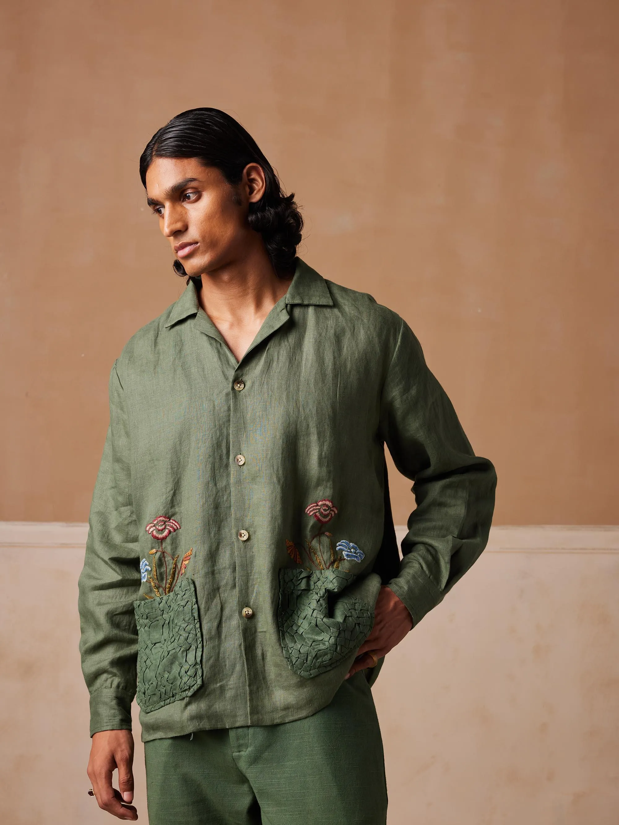 Bloomer Shacket sold by Cord