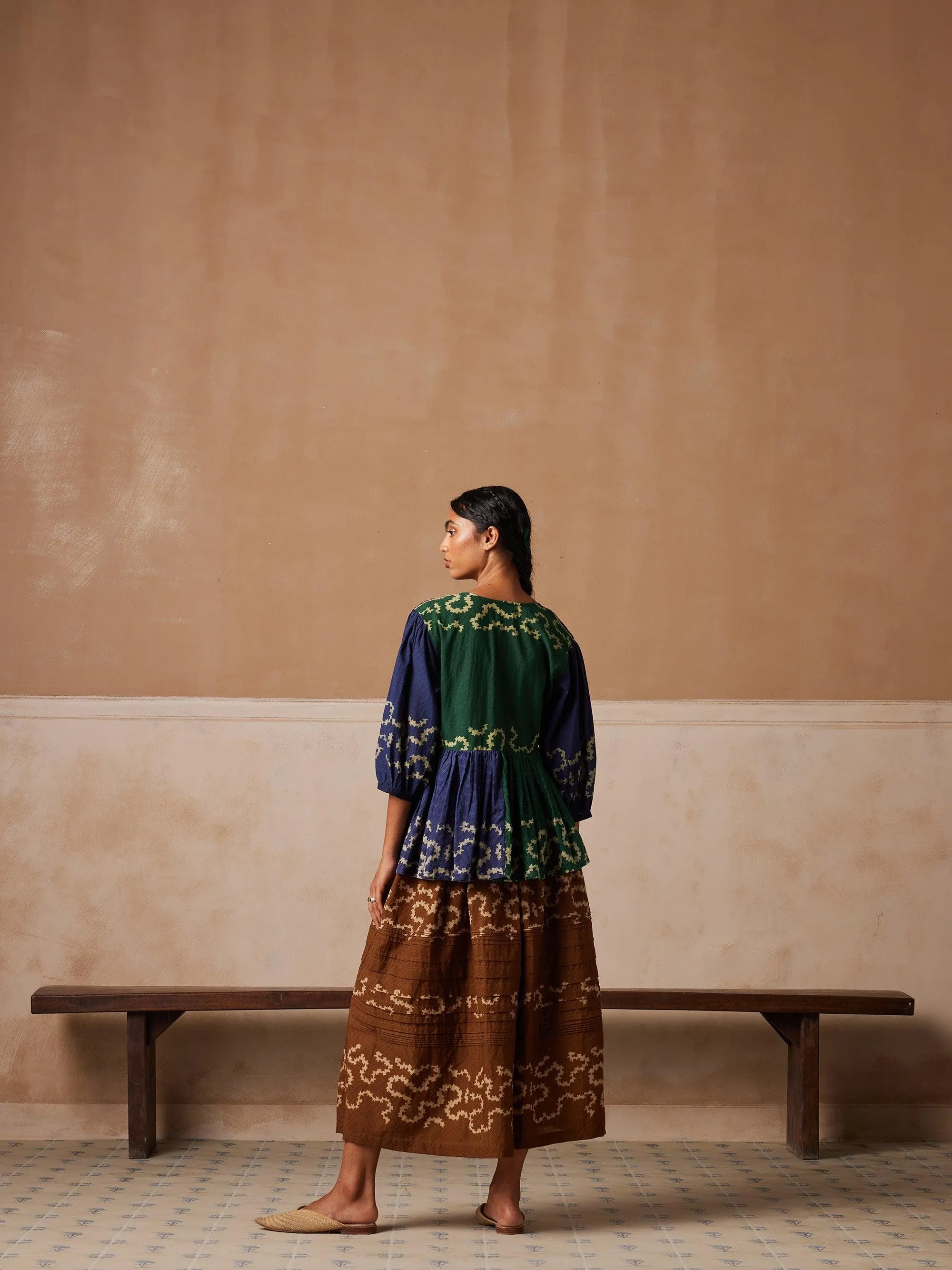 Pintuck Skirt sold by Cord product image thumbnail 3