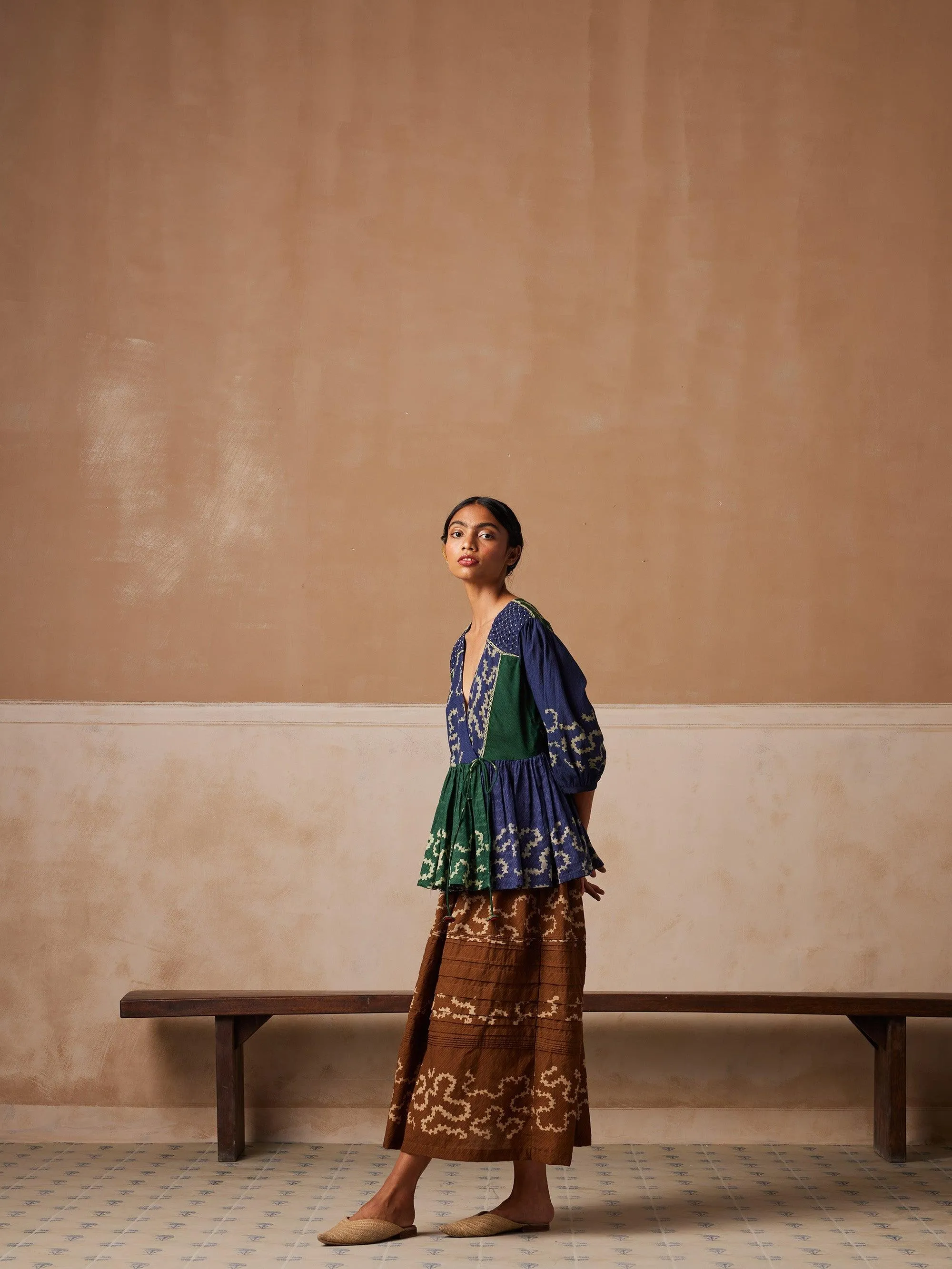 Pintuck Skirt sold by Cord product image thumbnail 2