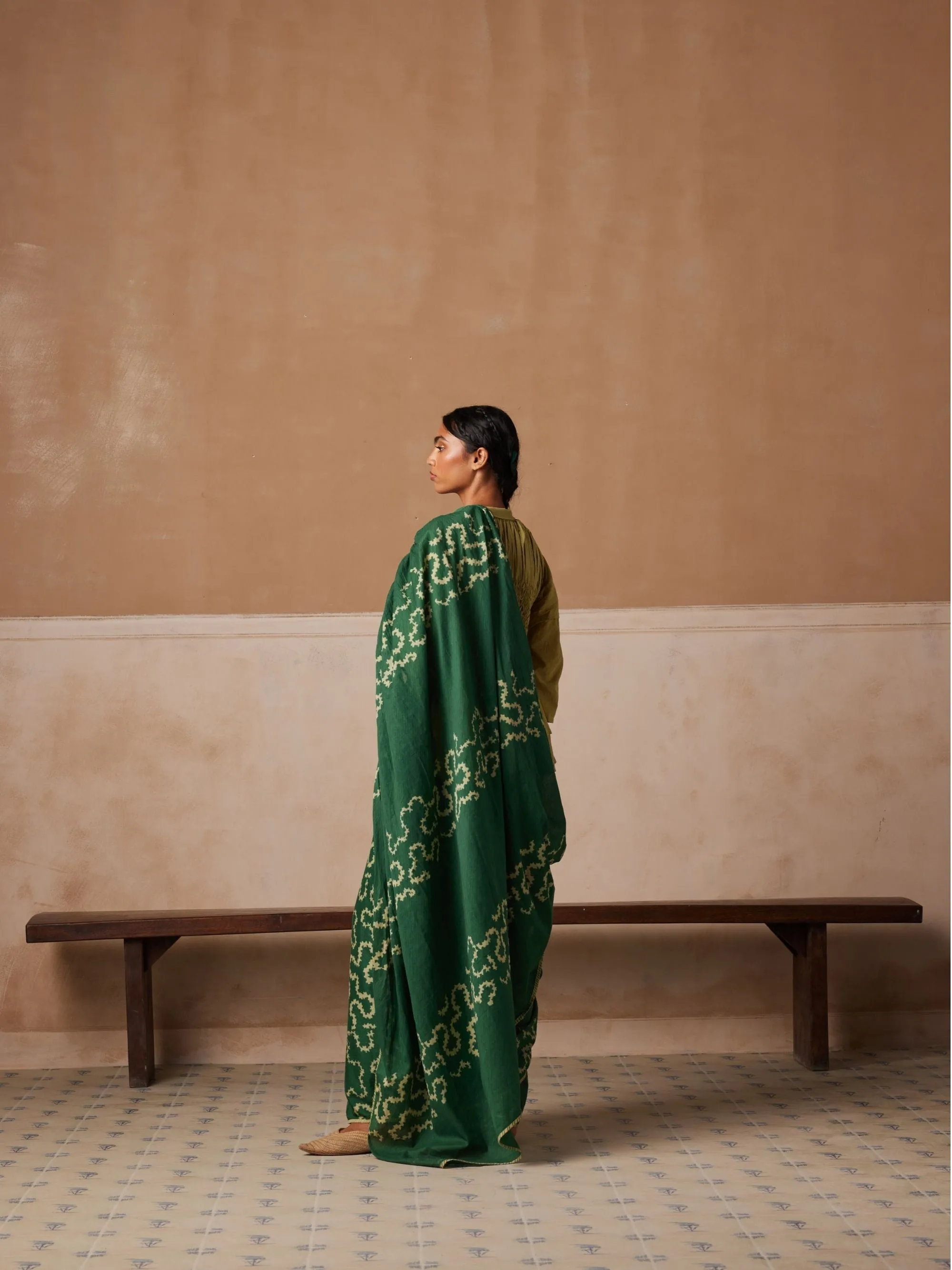 Smocked Saree + Top sold by Cord product image thumbnail 5