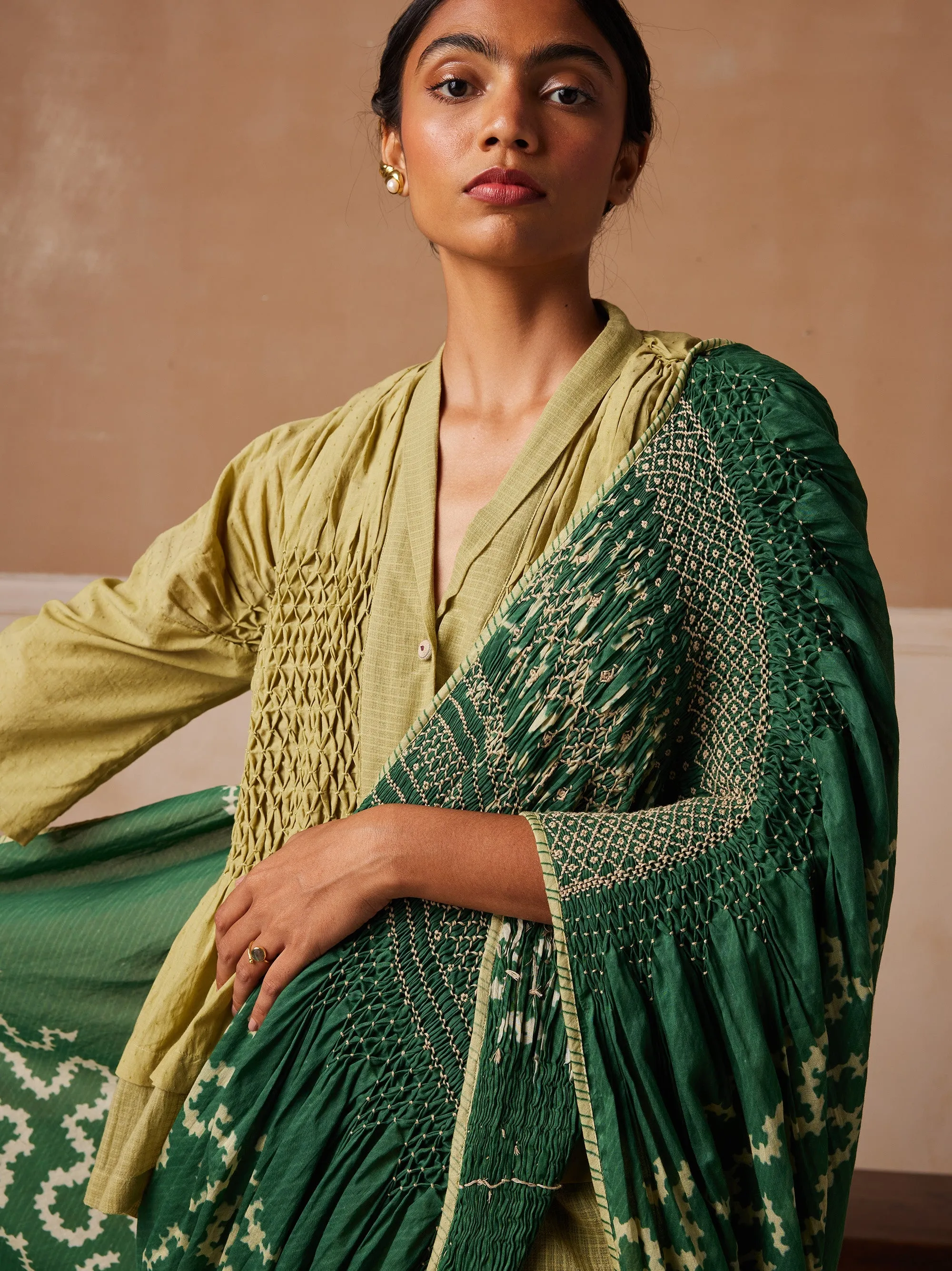 Smocked Saree + Top sold by Cord product image thumbnail 2