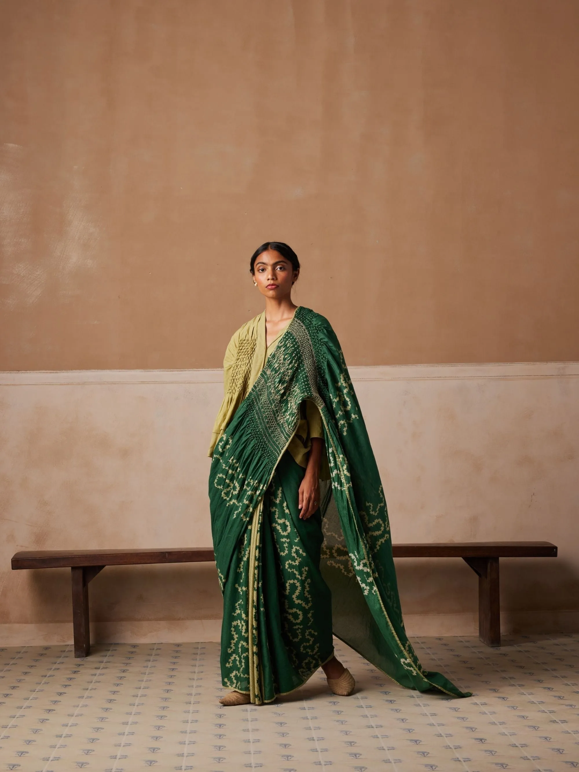 Smocked Saree + Top sold by Cord product image thumbnail 3