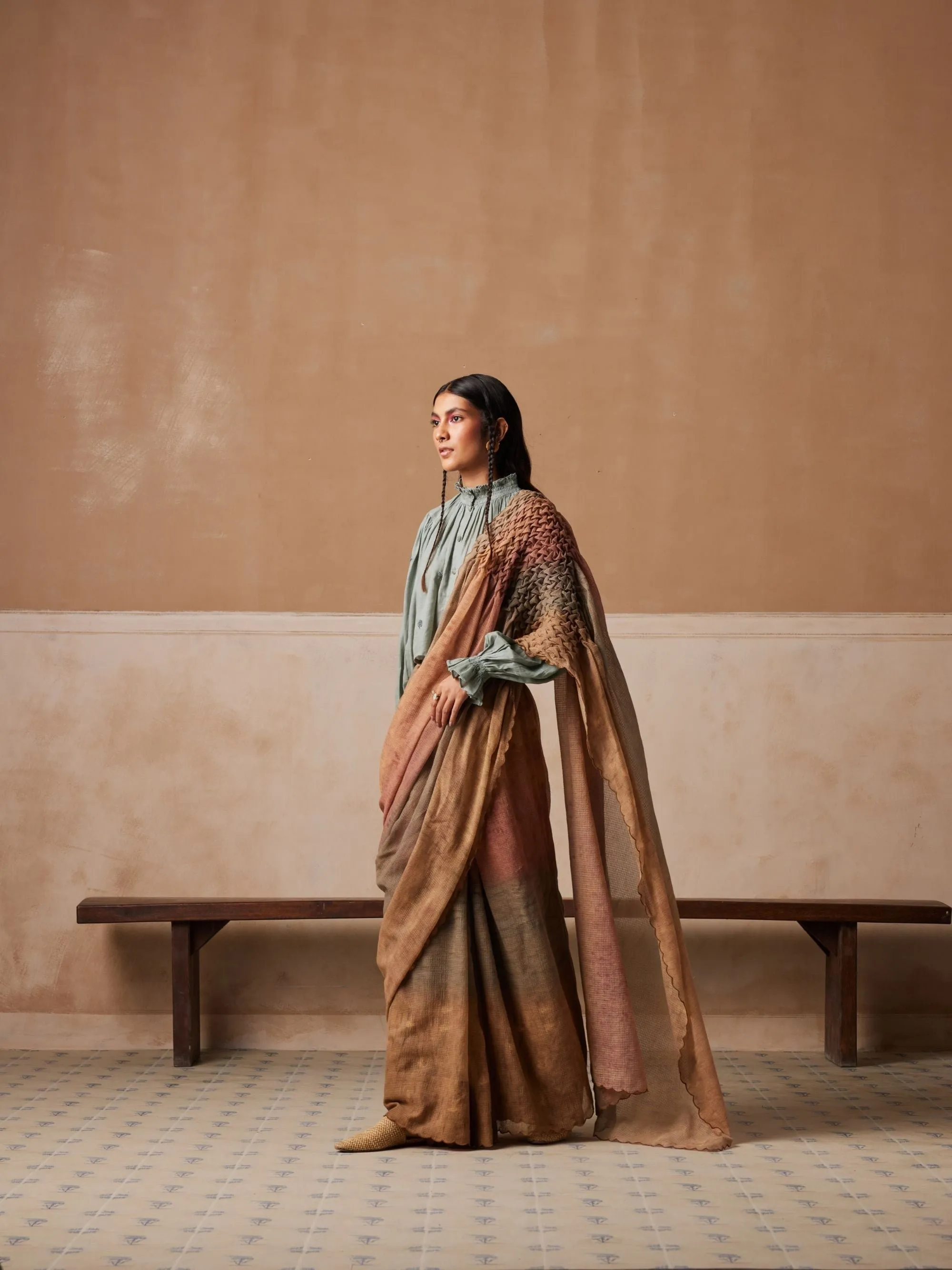 Smocked Saree + Top sold by Cord product image thumbnail 2