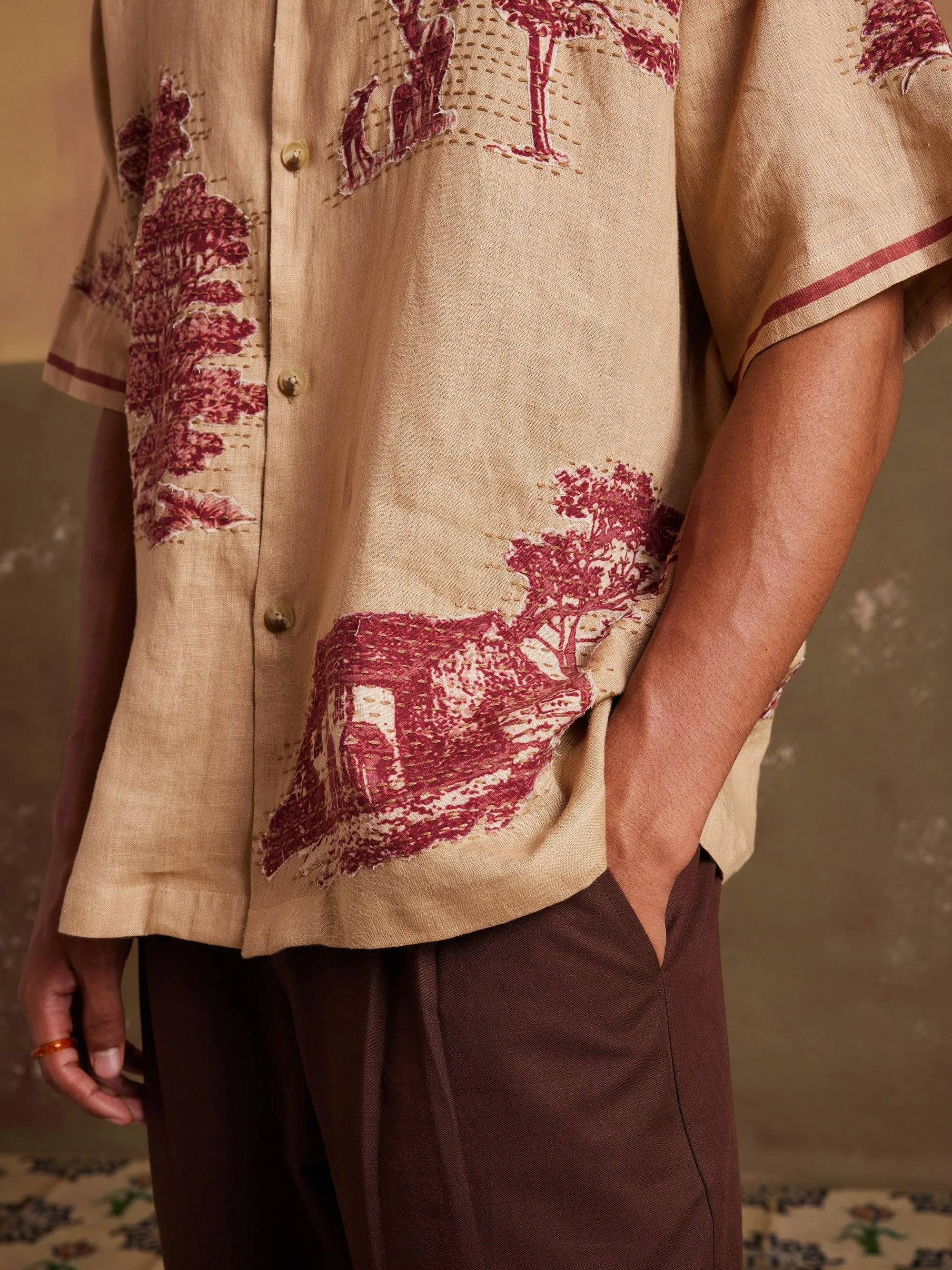 Patched Uni Shirt sold by Cord product image thumbnail 5